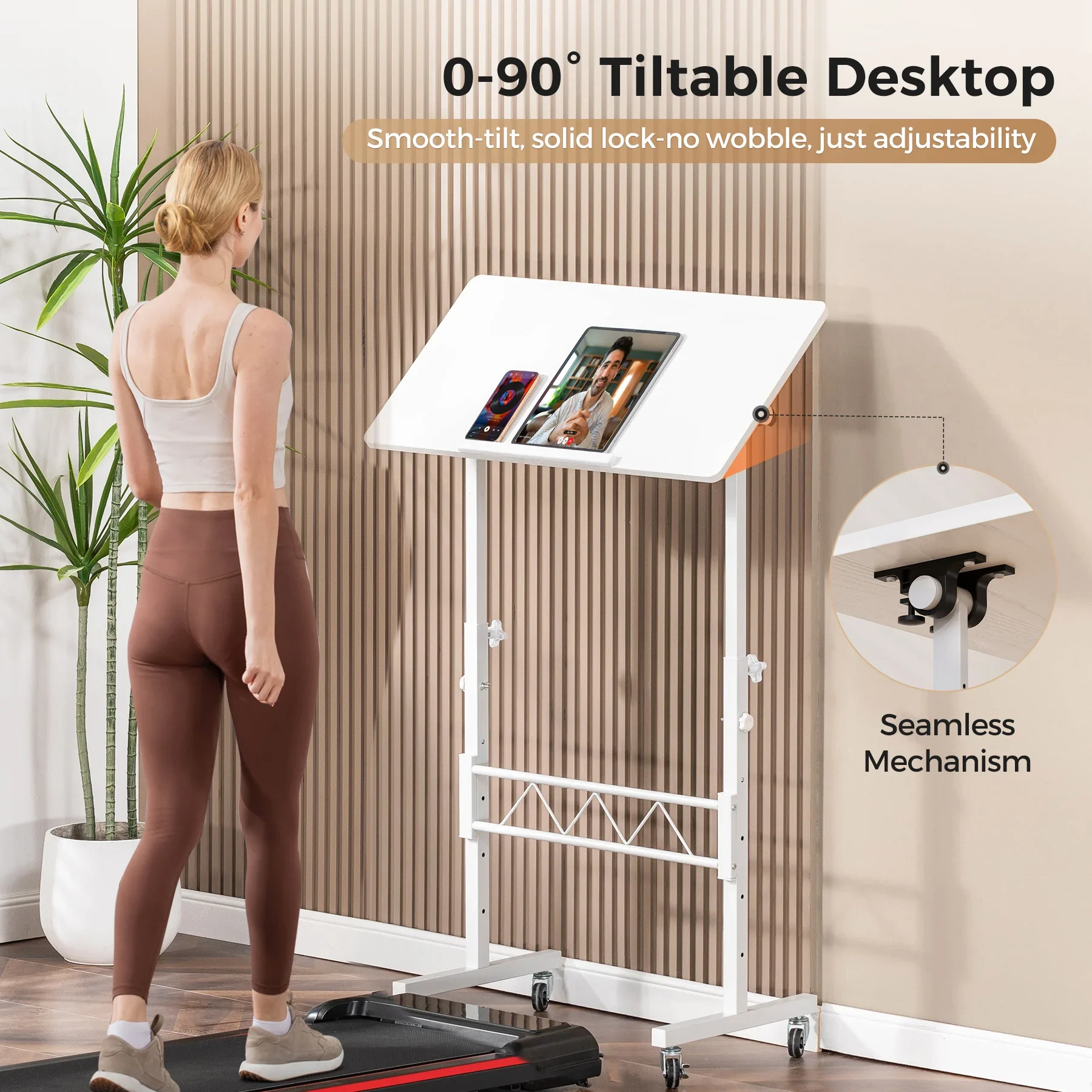 Adjustable Overbed Table DH005 - Image 3