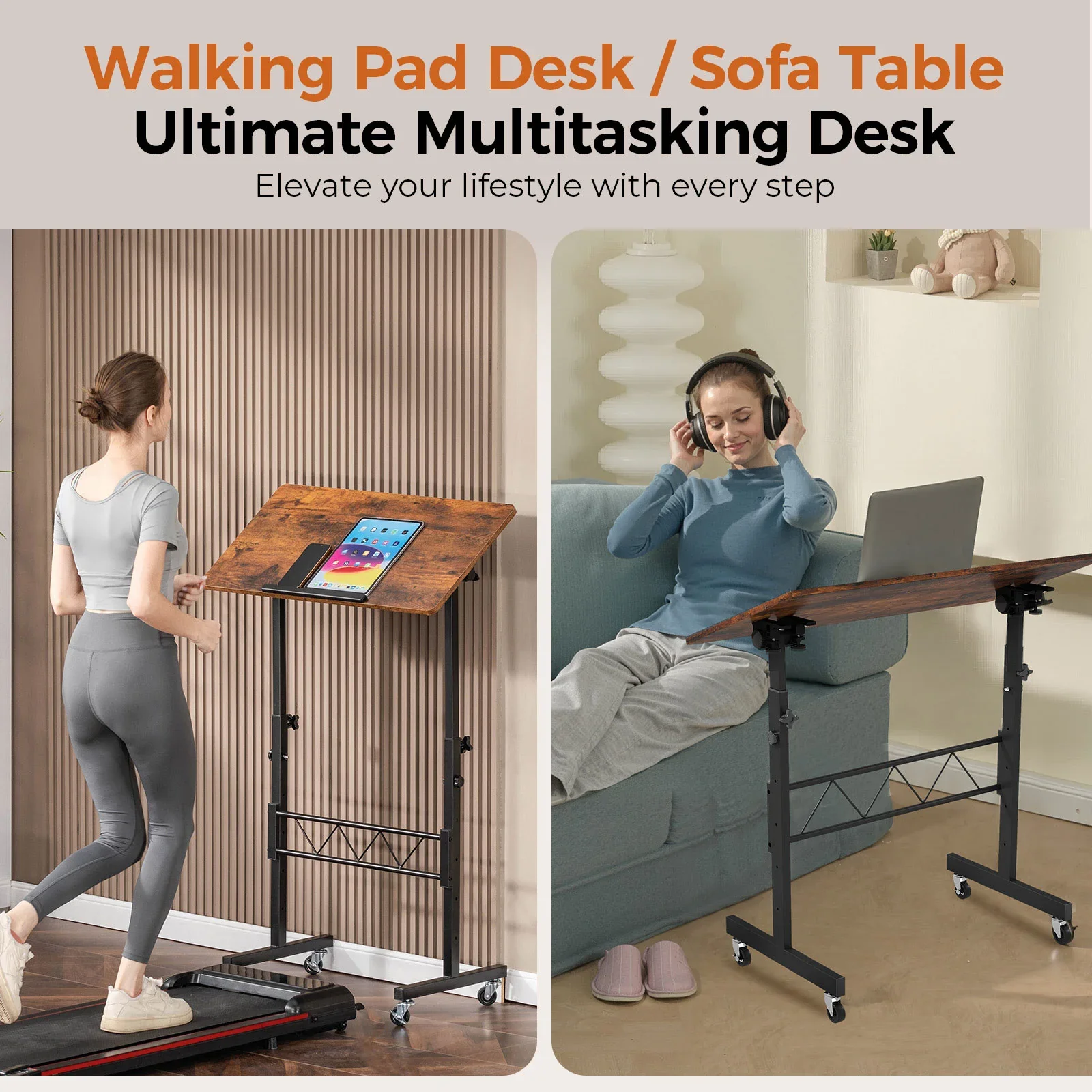 Adjustable Overbed Table DH005 - Image 33