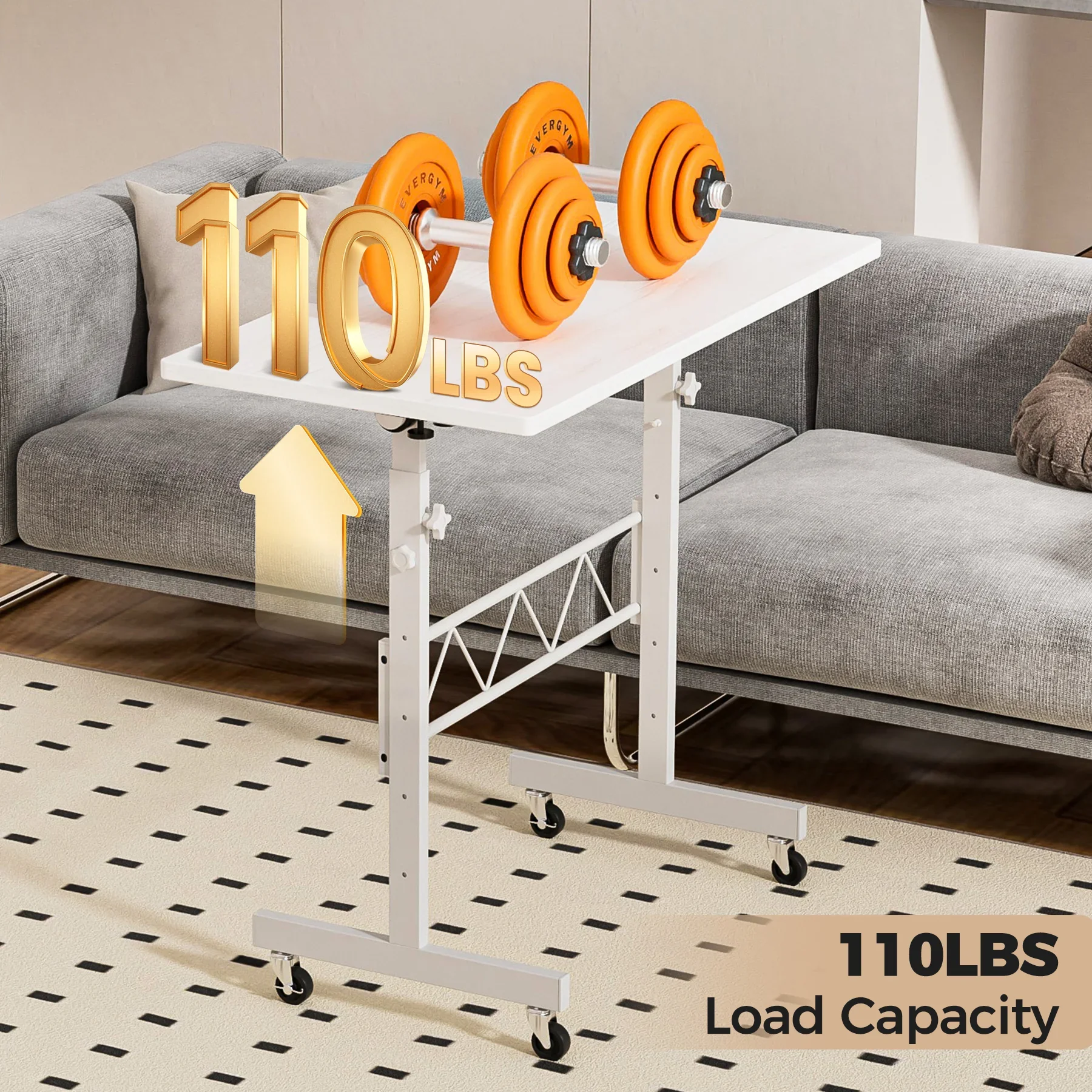 Adjustable Overbed Table DH005 - Image 6