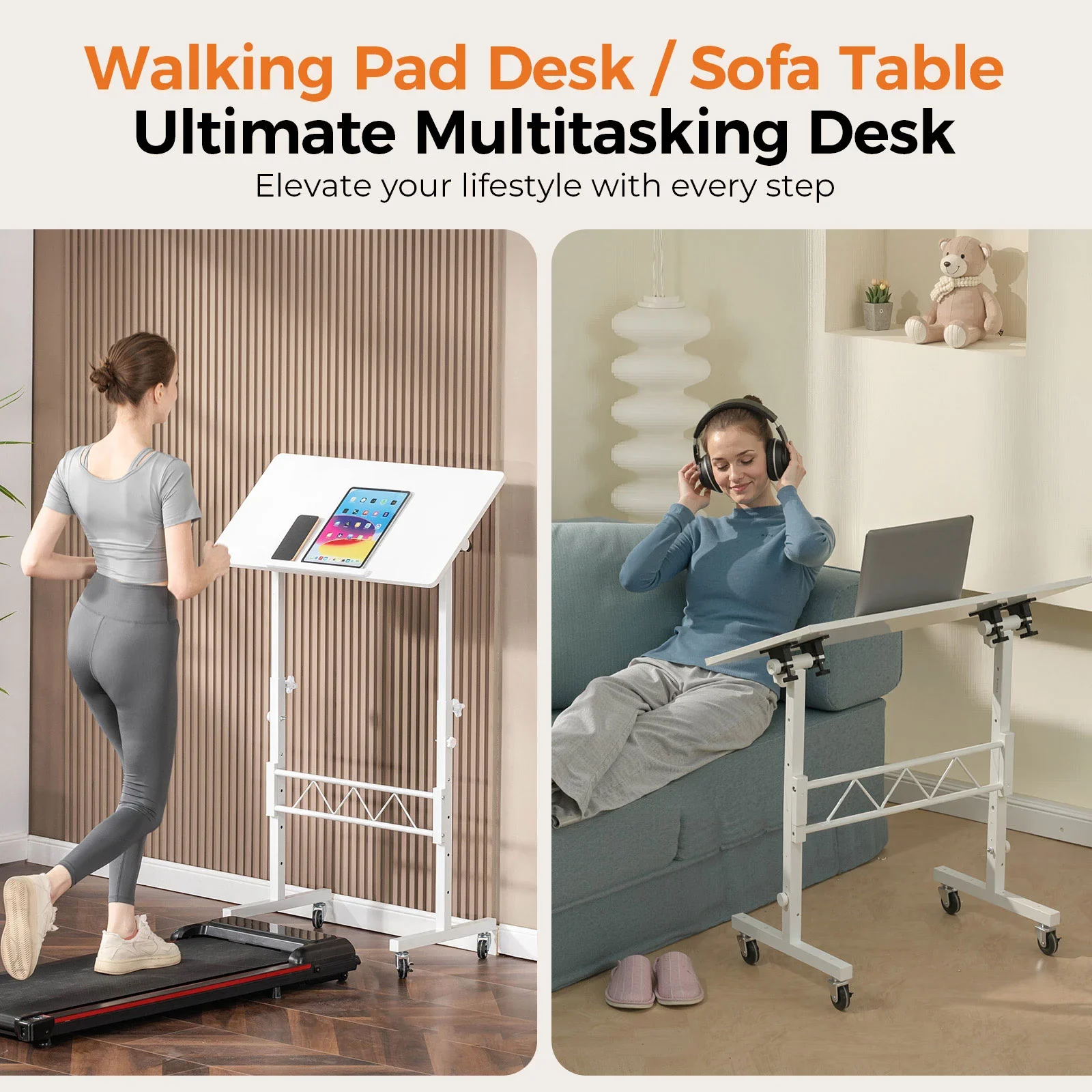 Adjustable Overbed Table DH005 - Image 7