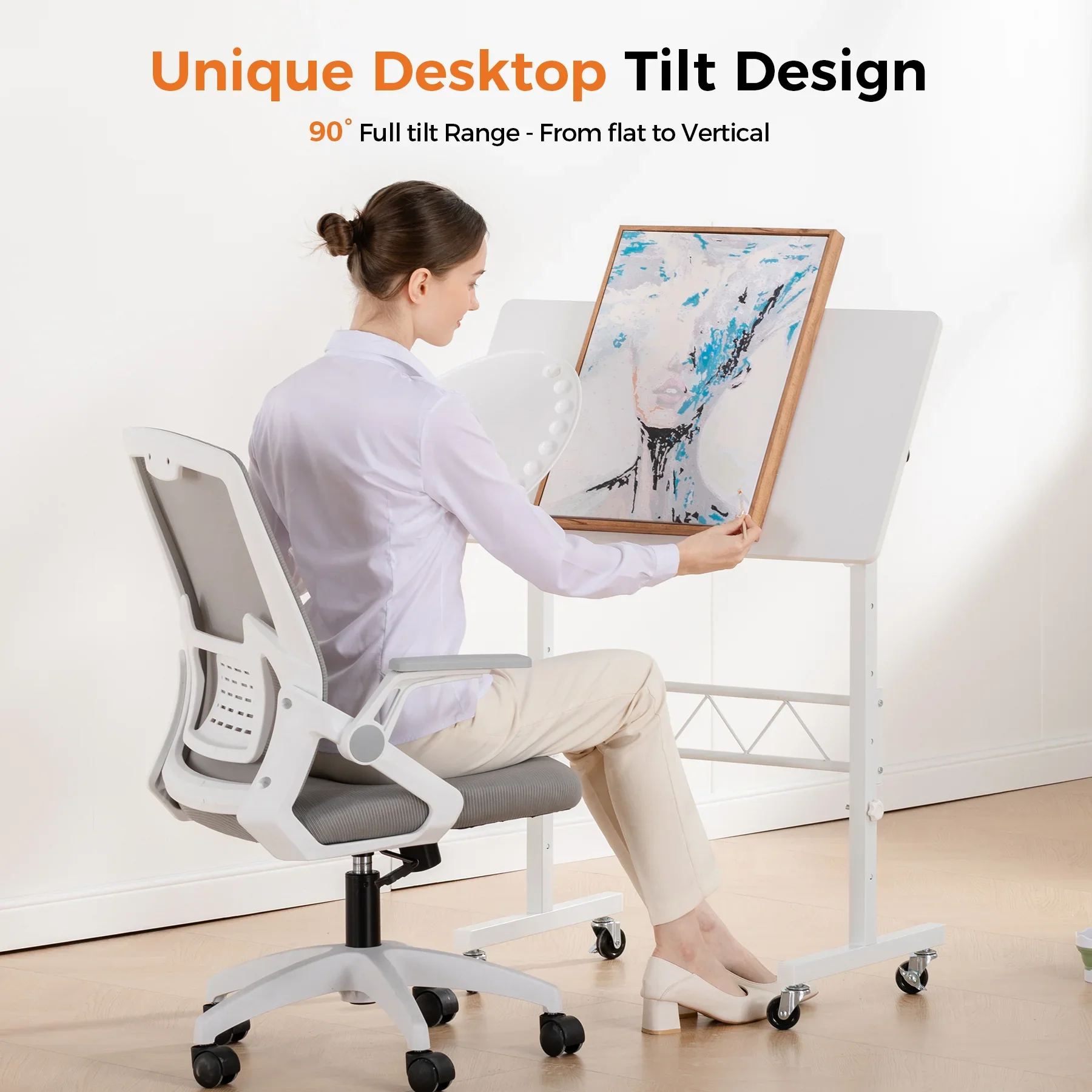 Adjustable Overbed Table DH005 - Image 8