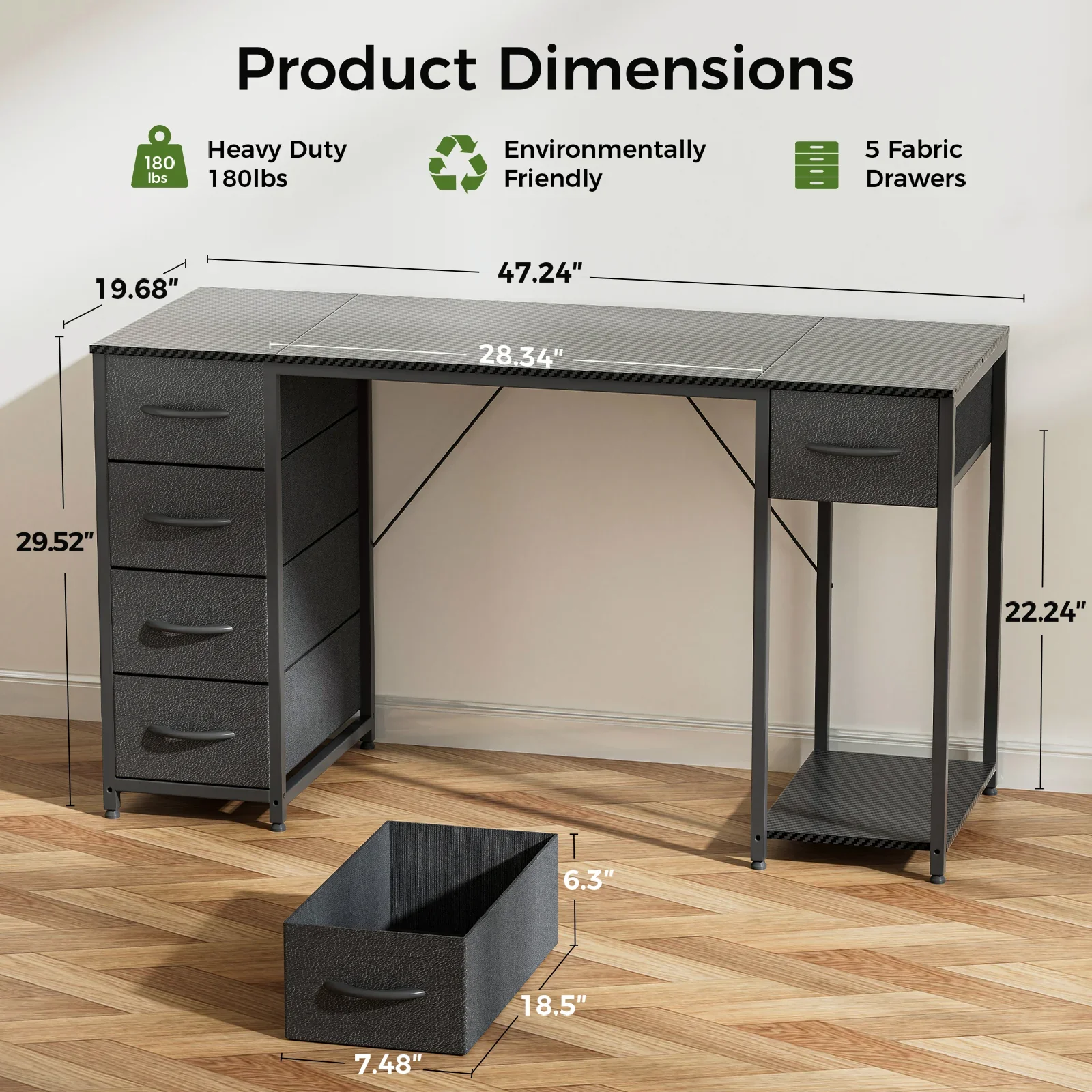 Computer Desk DH006 - Image 4