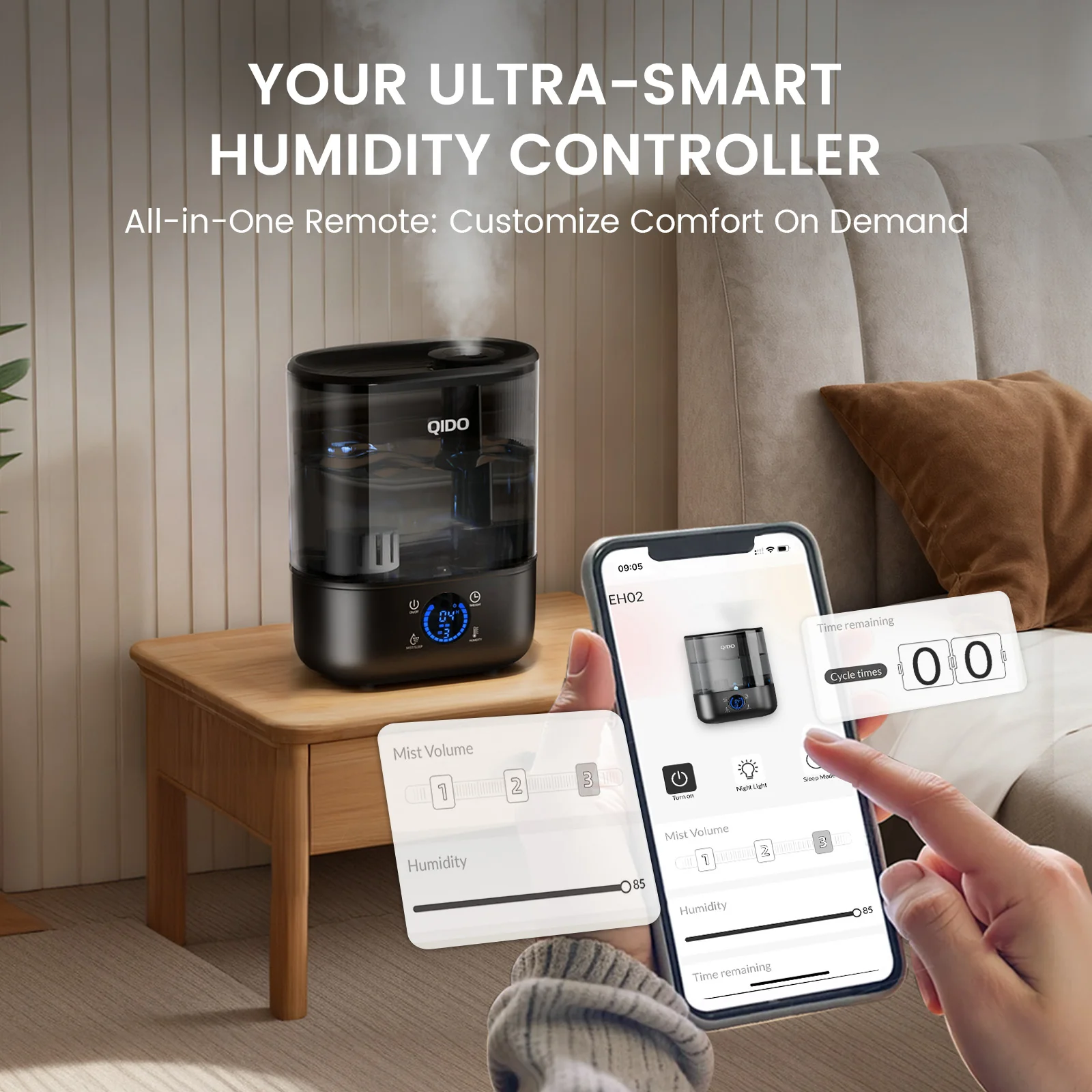 Simple & Modern Humidifier EH02 - Image 13