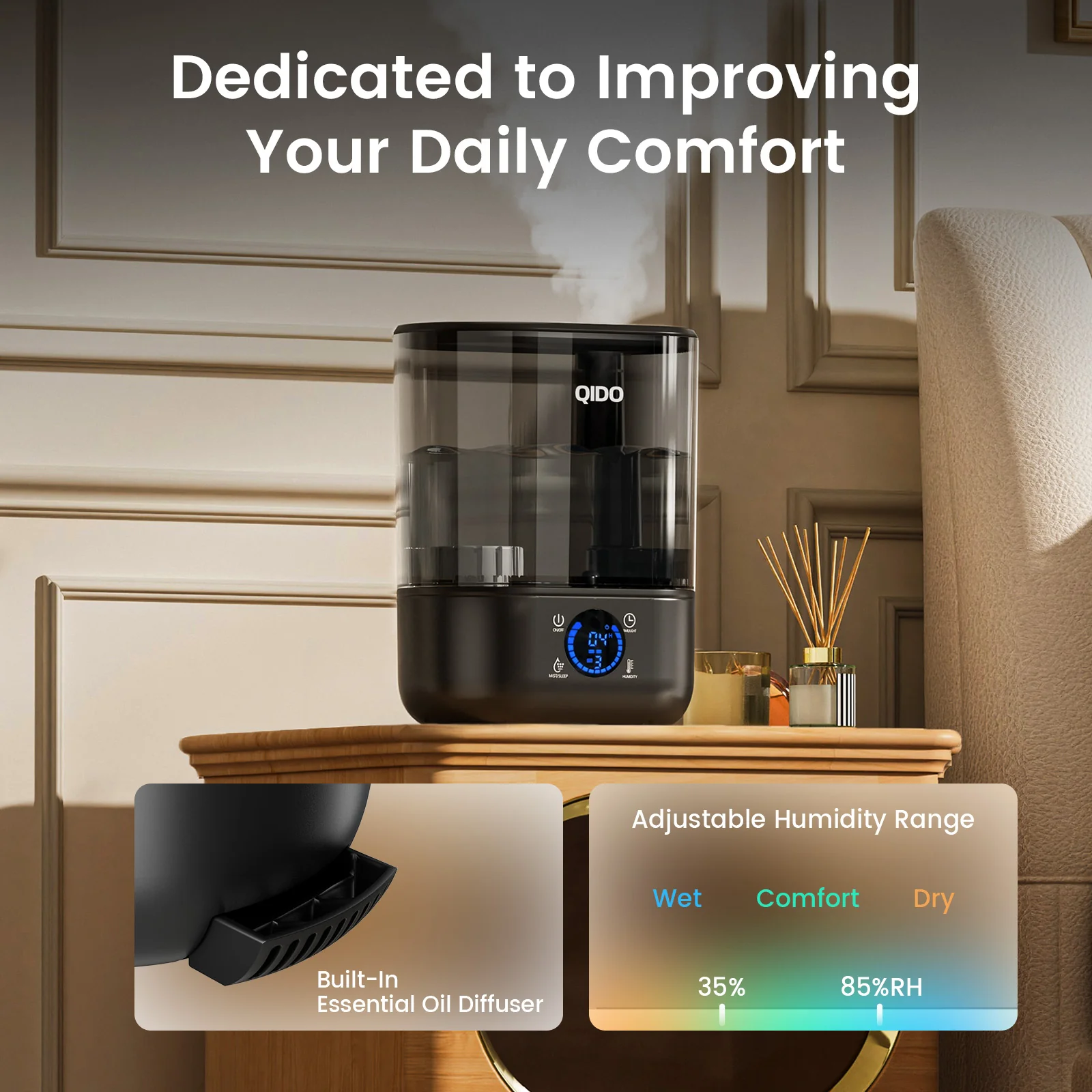 Simple & Modern Humidifier EH02 - Image 14