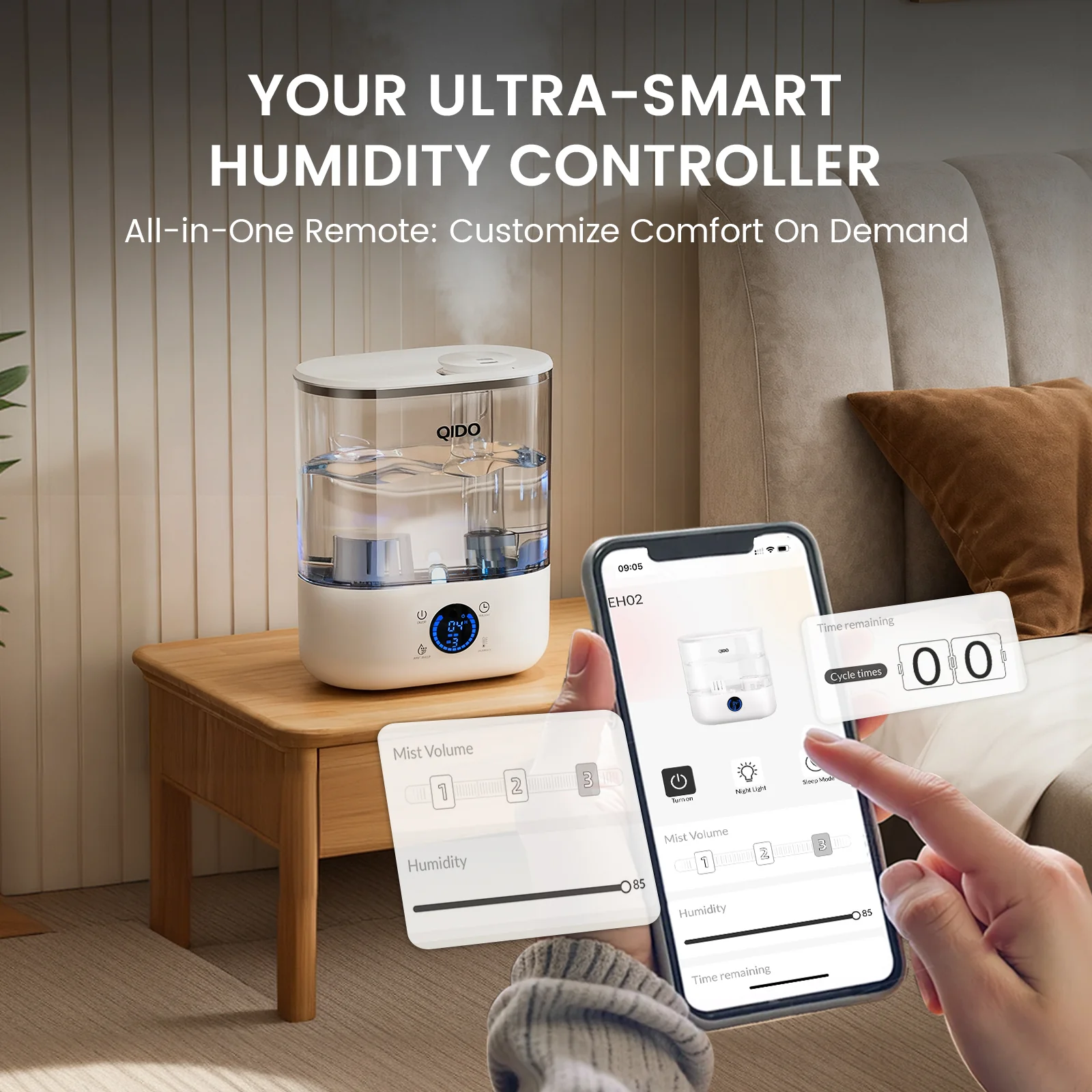 Simple & Modern Humidifier EH02 - Image 3