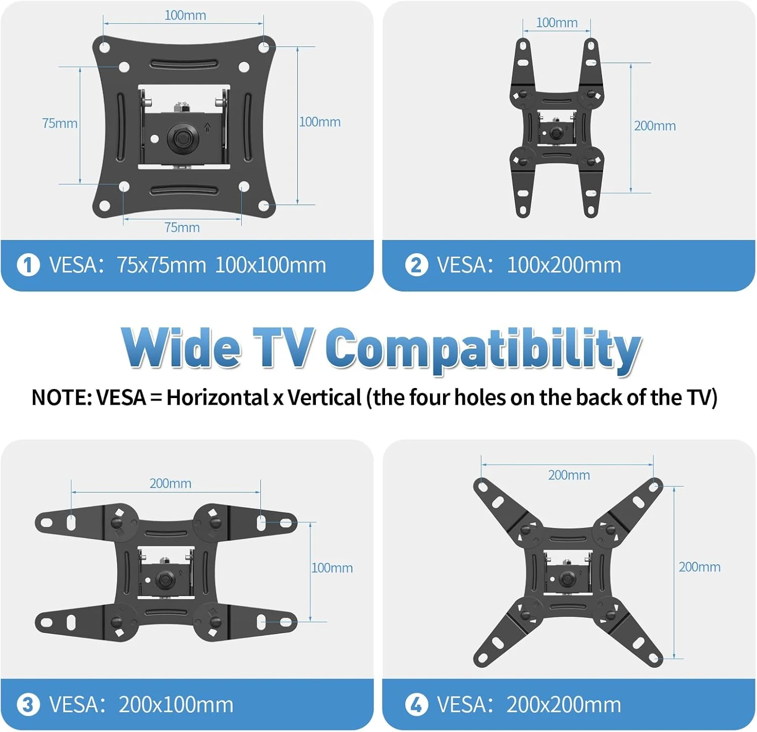 Full Motion TV Wall Mount - Image 5