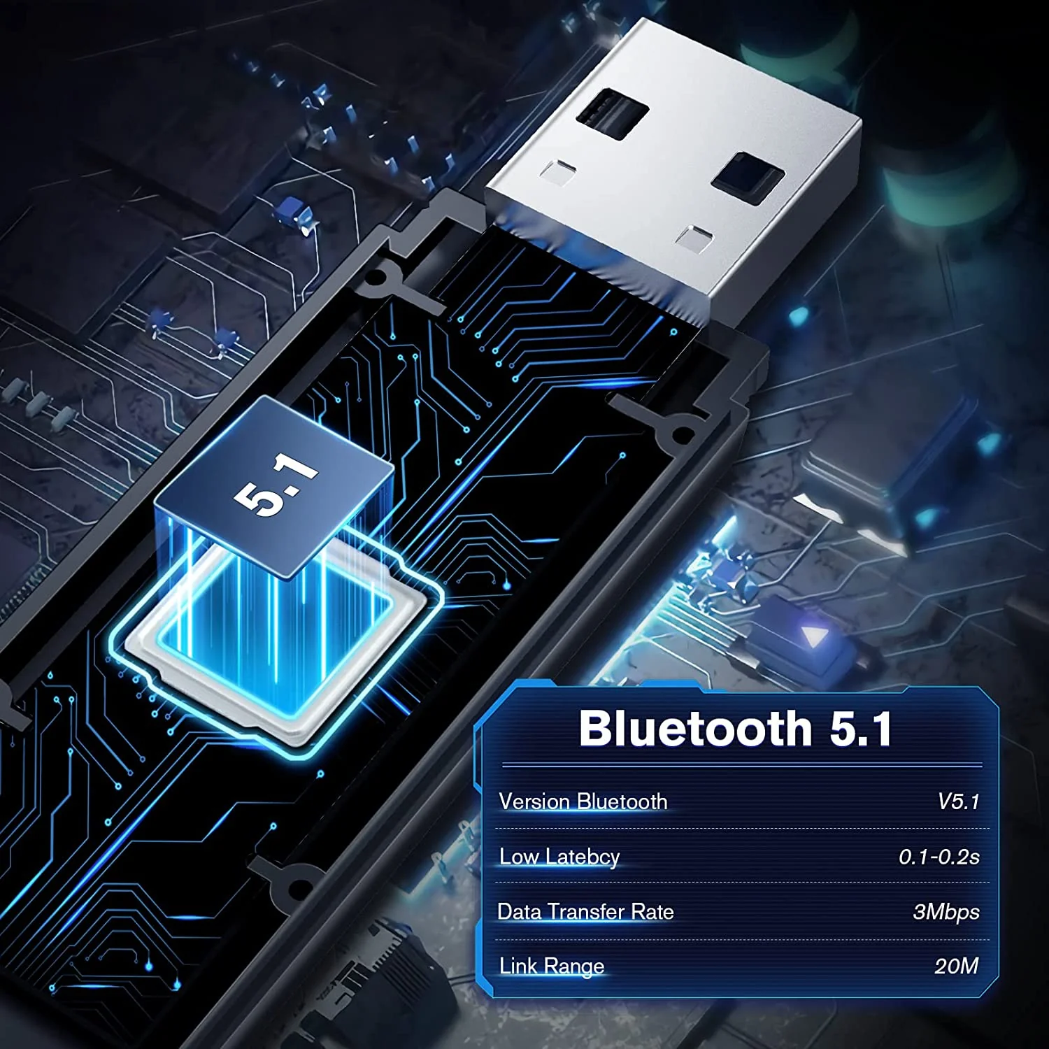 GT Lynck 3 USB Bluetooth Transmitter - Image 2