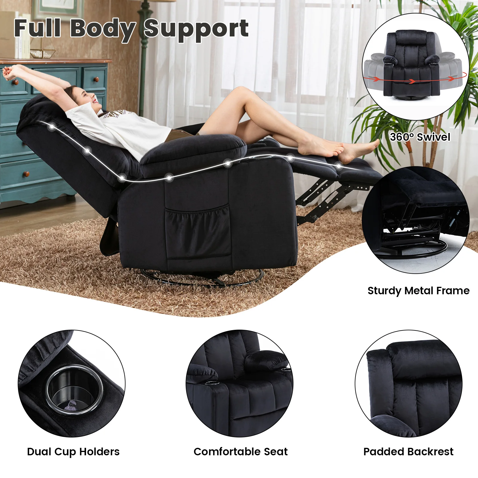 Recliner Chair GT1148 - Image 6