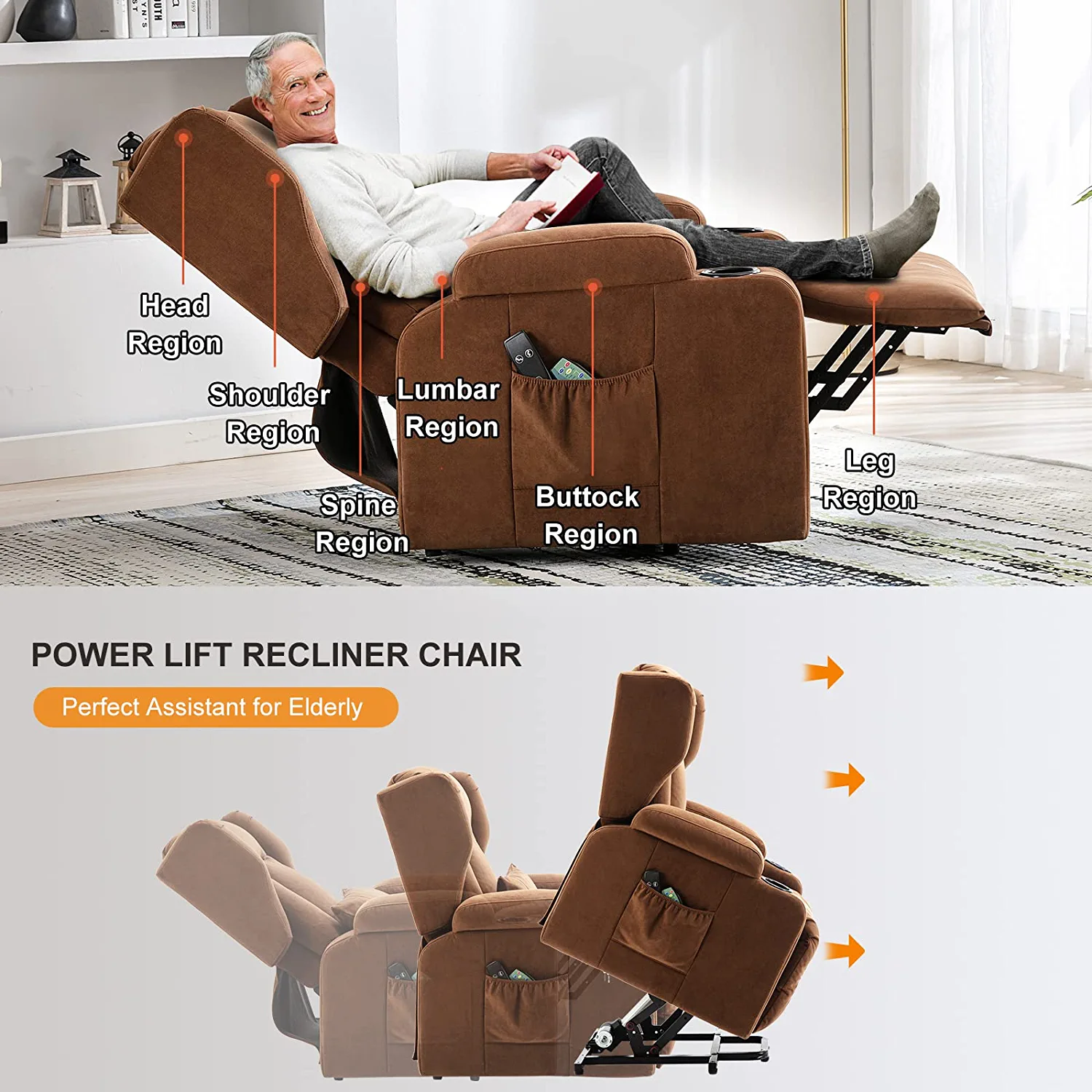 Power Lift Recliner GT1150 - Image 3