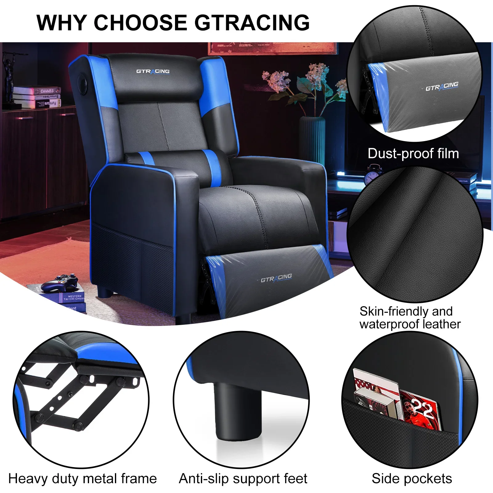 Recliner Chair GT209 - Image 18