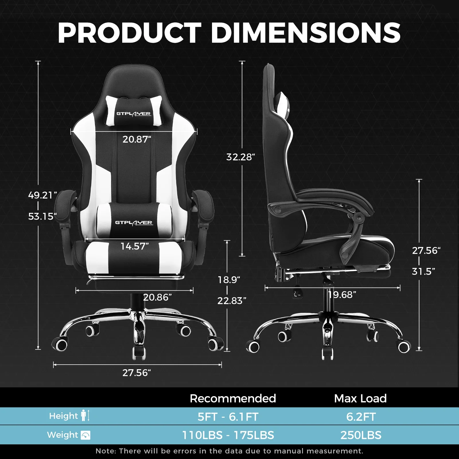 Footrest Series GT800A Fabric - Image 18