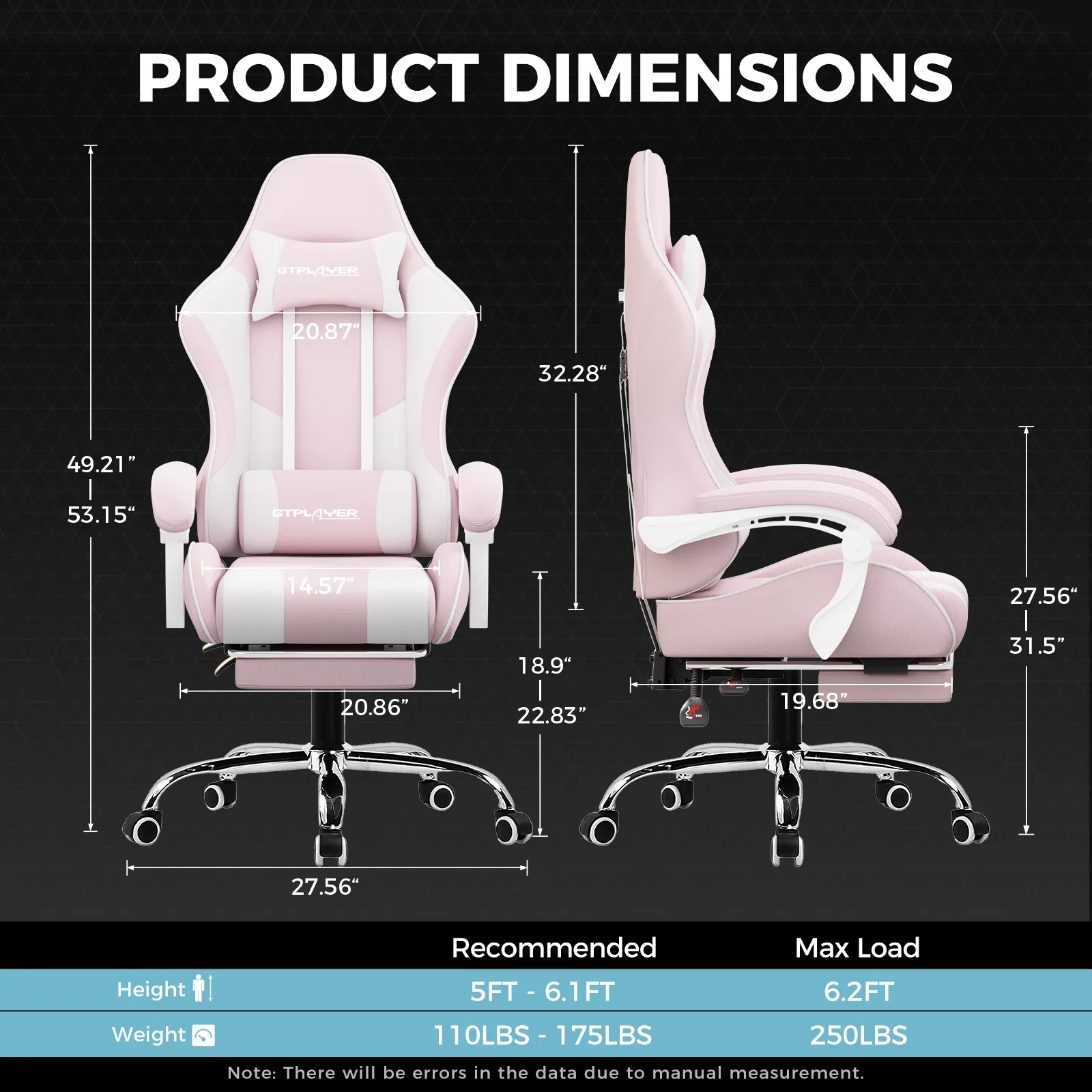 Footrest Series GT800A Fabric - Image 24