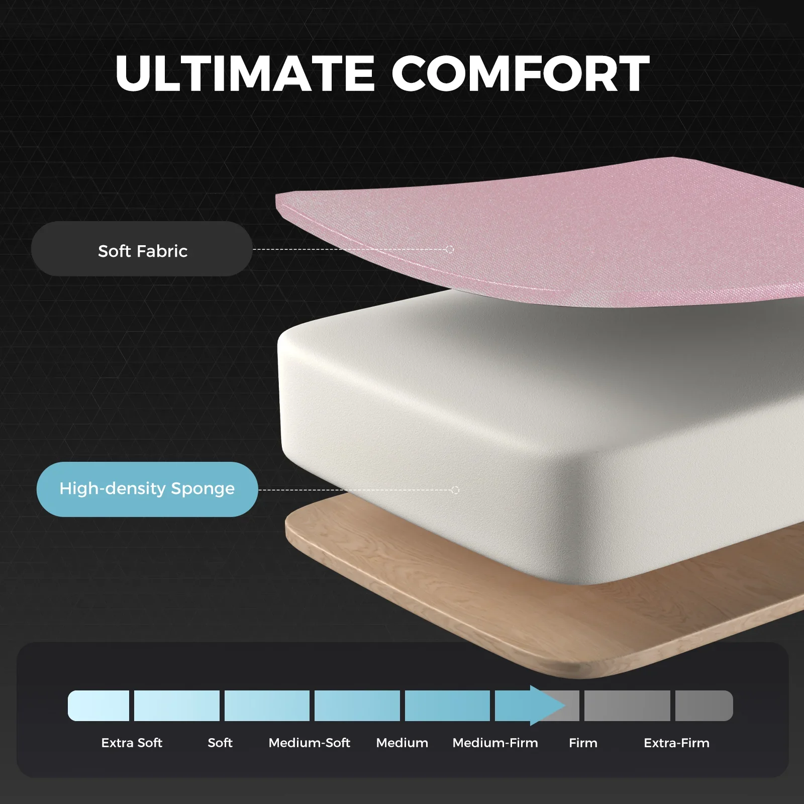 Footrest Series GT800A Fabric - Image 30