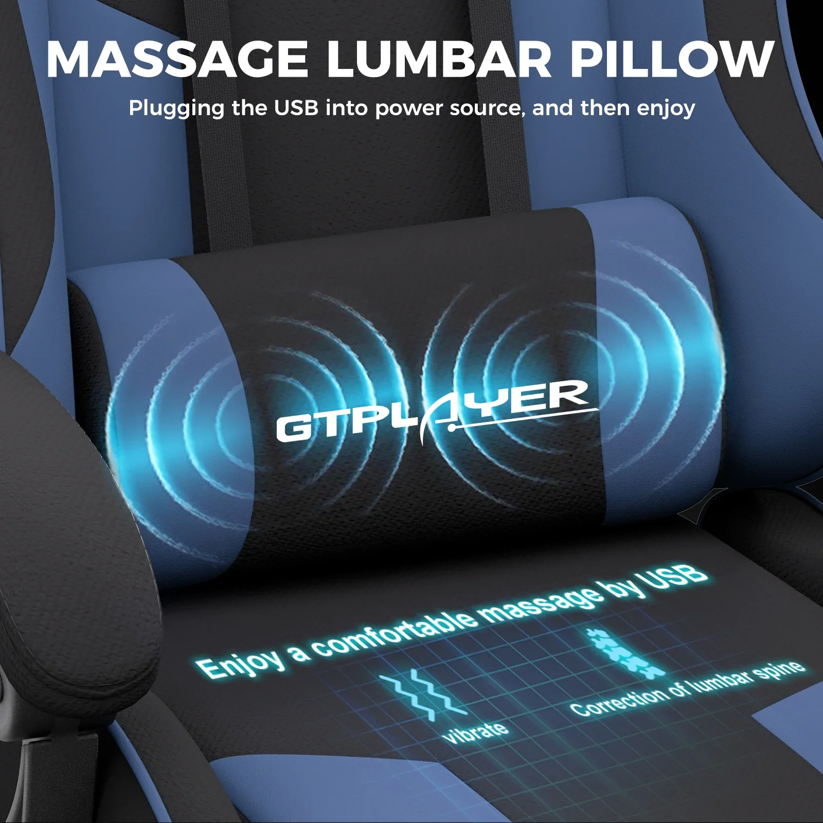Footrest Series GT800A Fabric - Image 47
