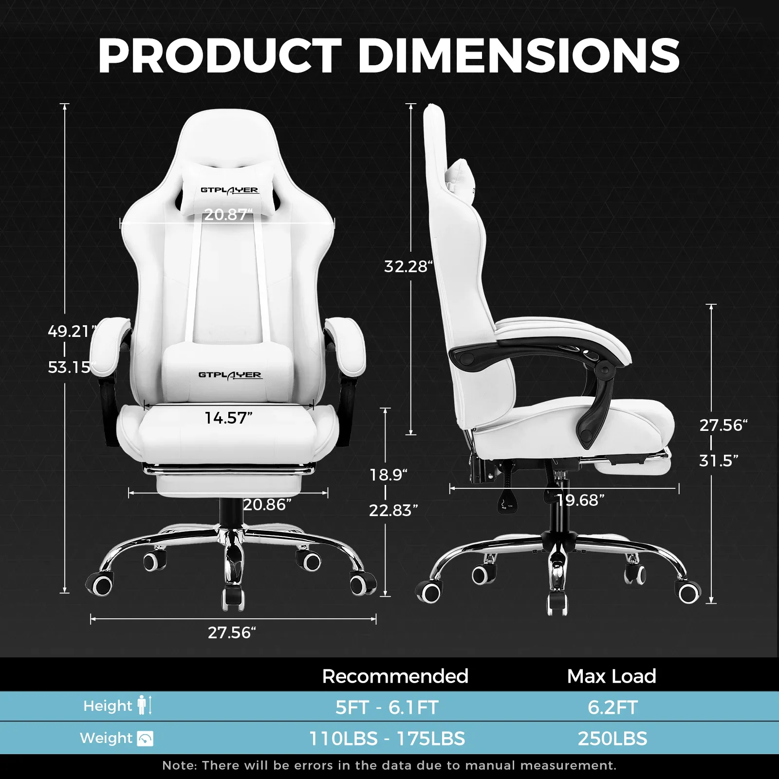 Footrest Series GT800A Fabric - Image 60