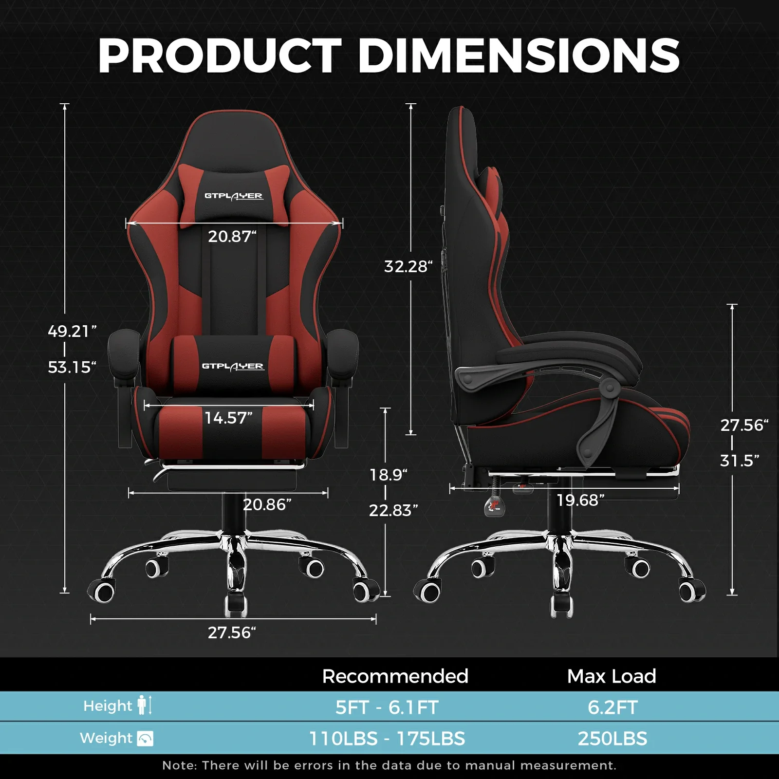 Footrest Series GT800A Fabric - Image 67