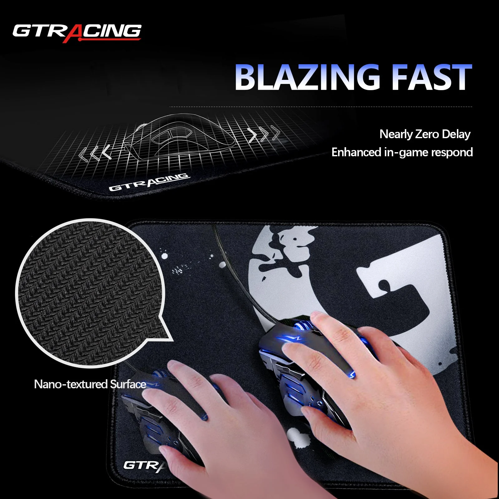 Gaming Mouse Pad GT875 (2Pcs) - Image 12