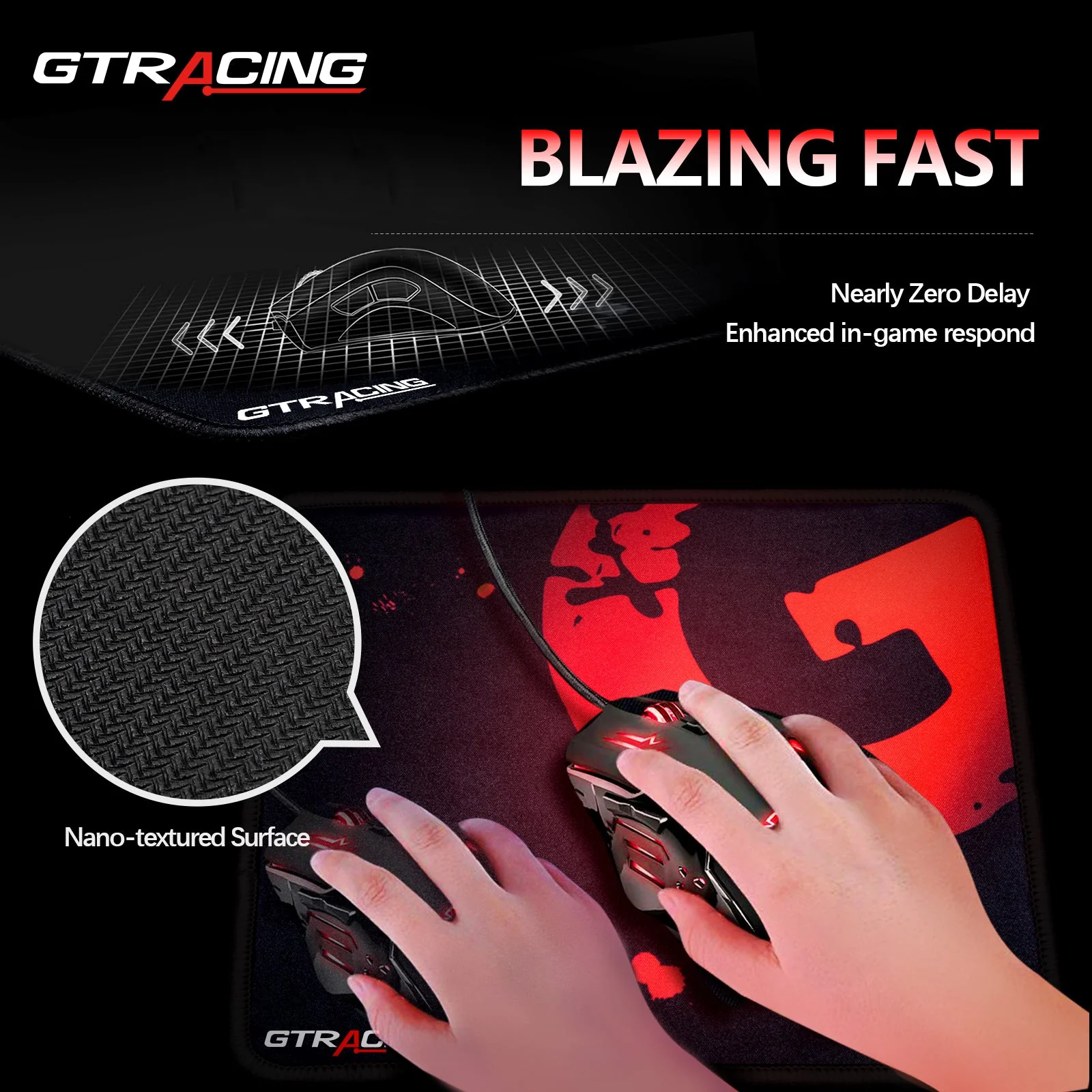 Gaming Mouse Pad GT875 (2Pcs) - Image 18