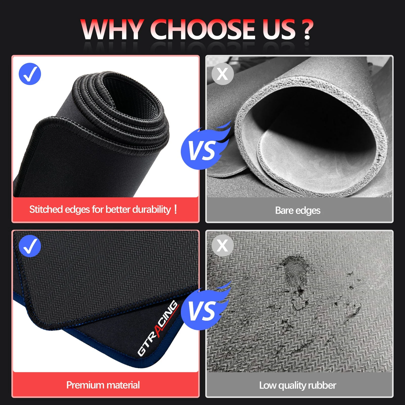 Gaming Mouse Pad GT875 (2Pcs) - Image 20