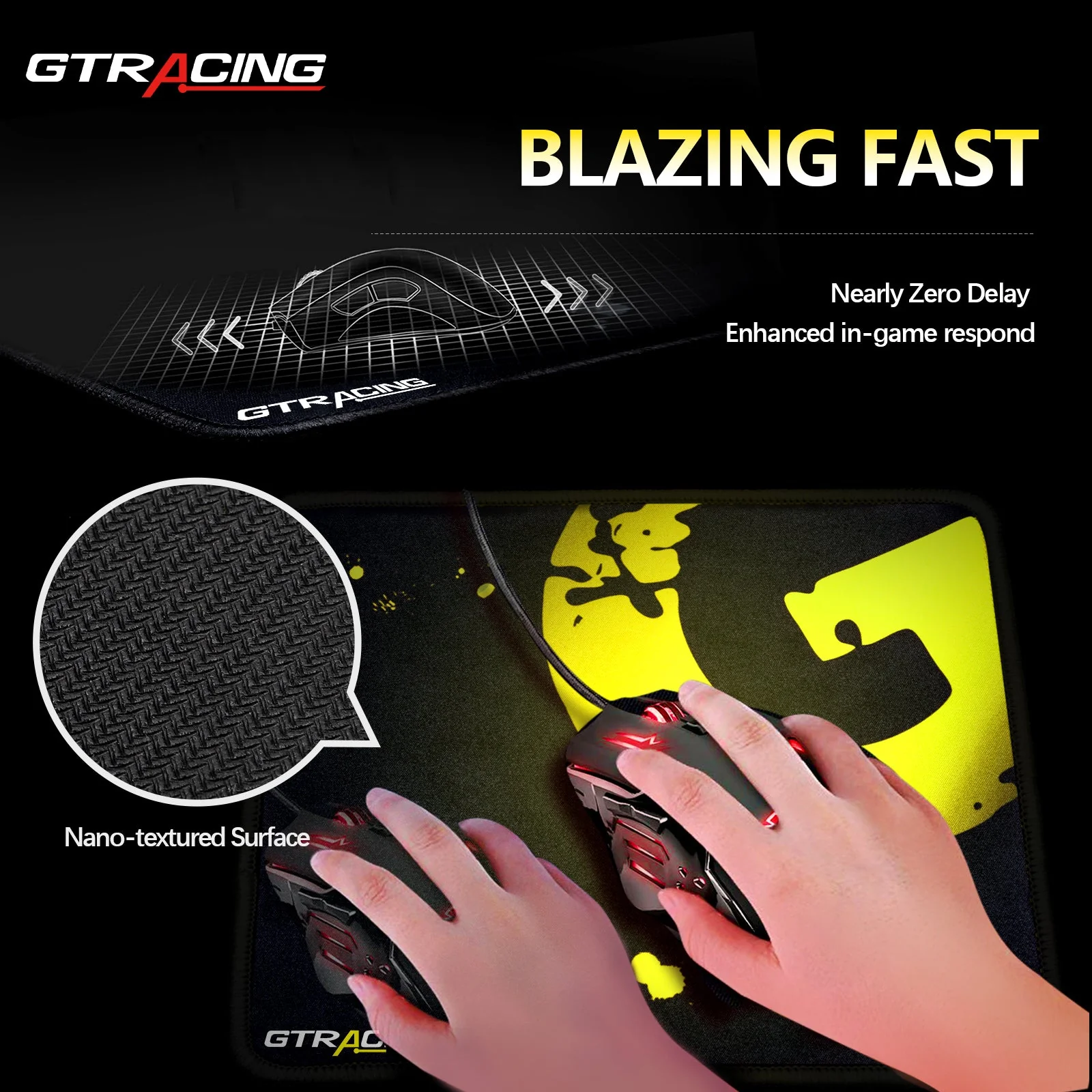 Gaming Mouse Pad GT875 (2Pcs) - Image 26