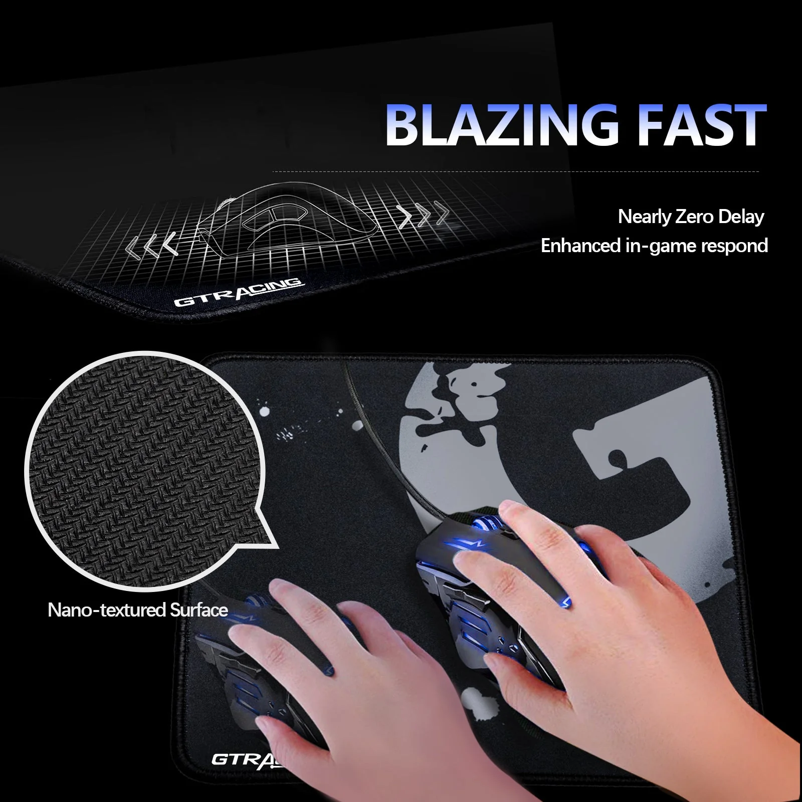 Gaming Mouse Pad GT875 (2Pcs) - Image 32