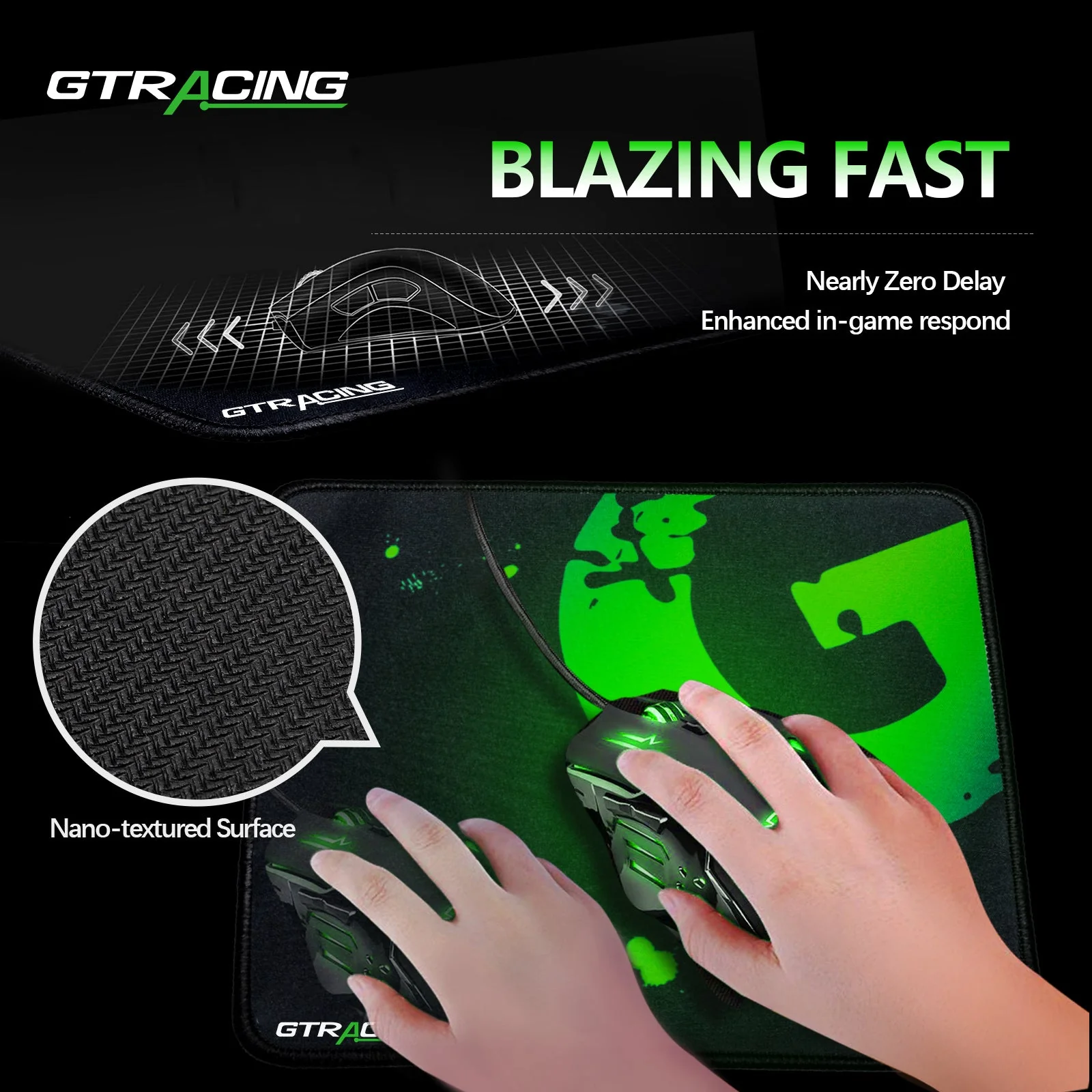 Gaming Mouse Pad GT875 (2Pcs) - Image 38