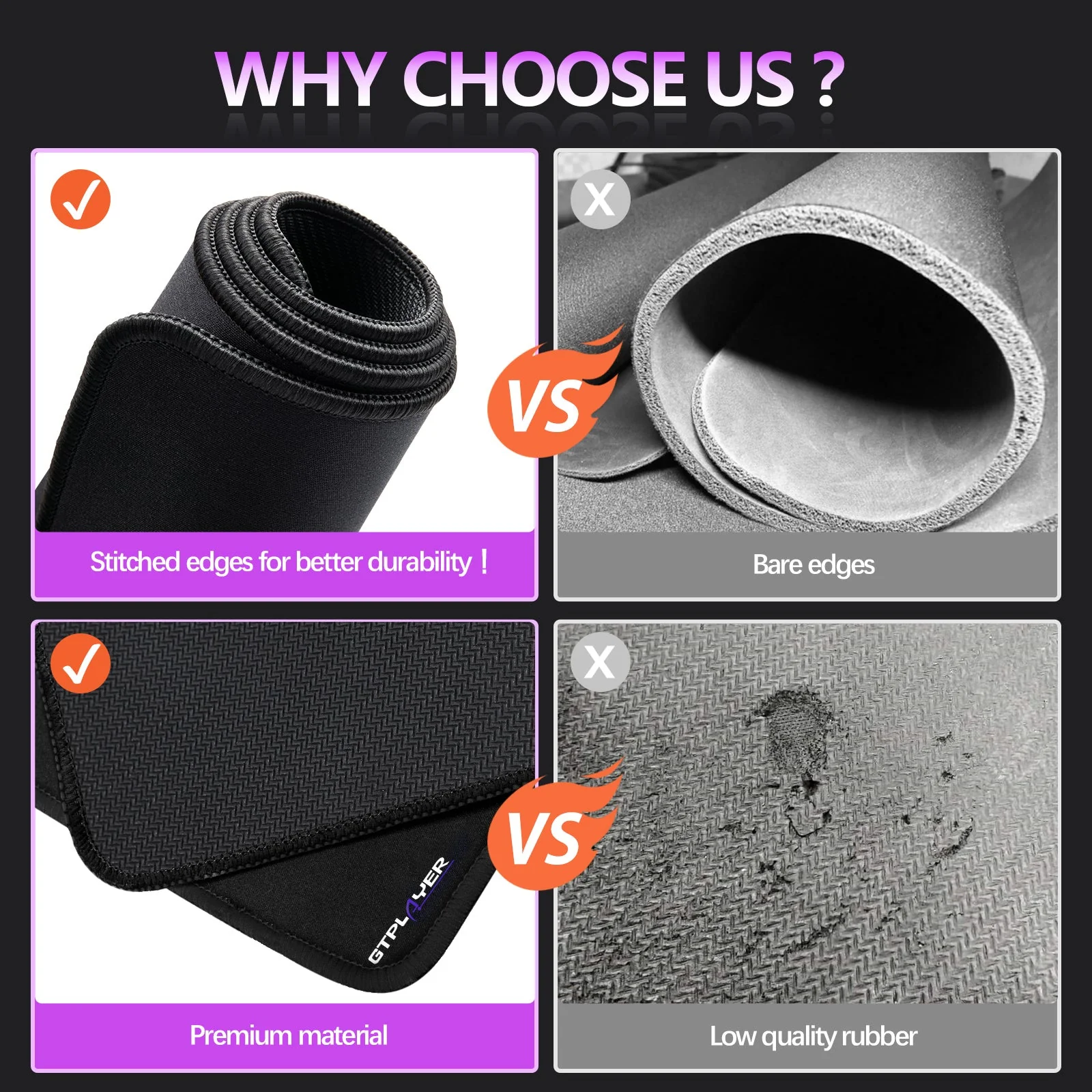 Gaming Mouse Pad GT875 (2Pcs) - Image 46