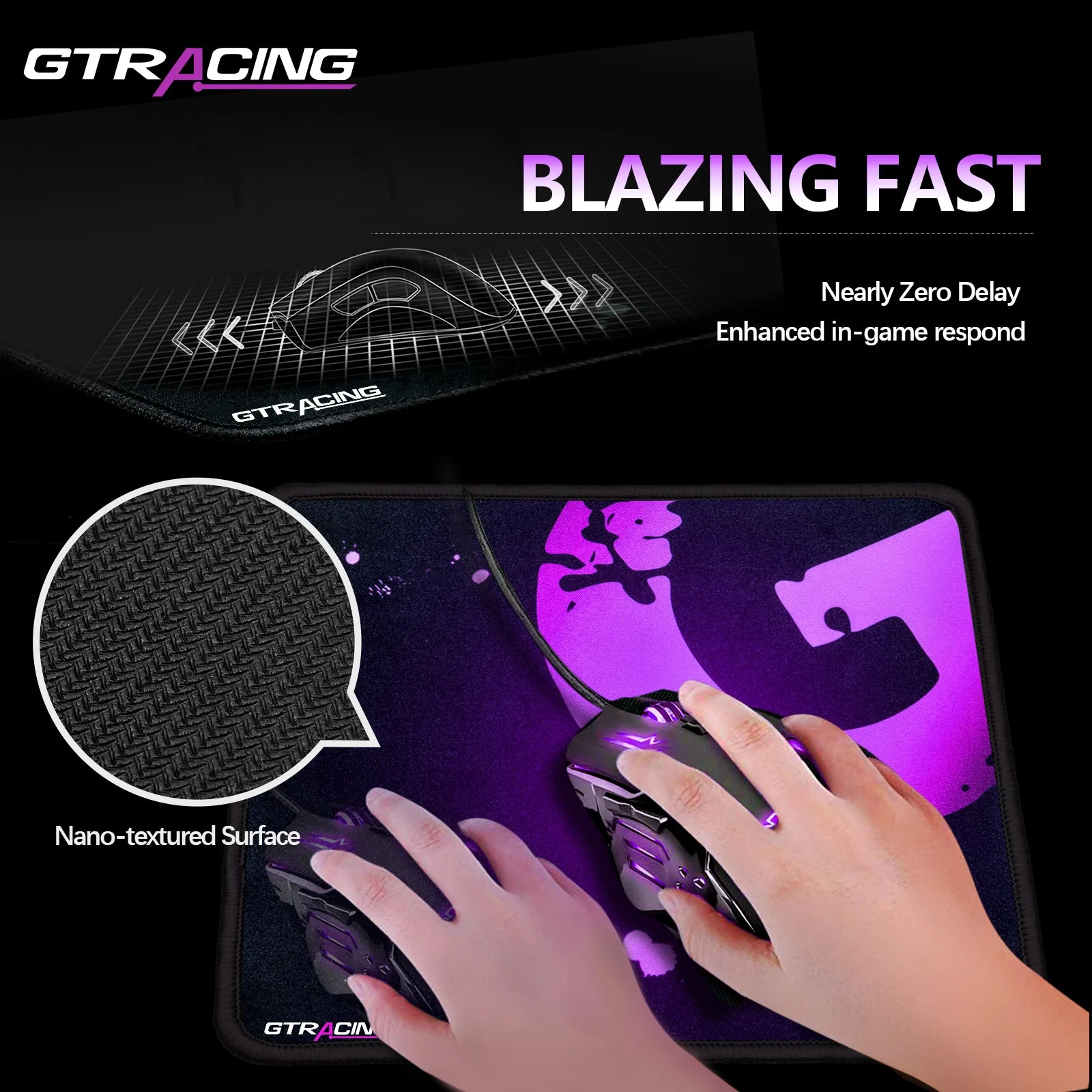Gaming Mouse Pad GT875 (2Pcs) - Image 48