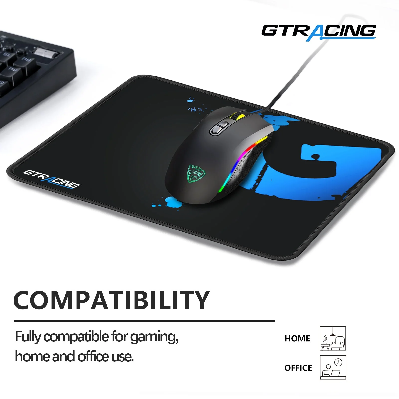 Gaming Mouse Pad GT875 (2Pcs) - Image 5