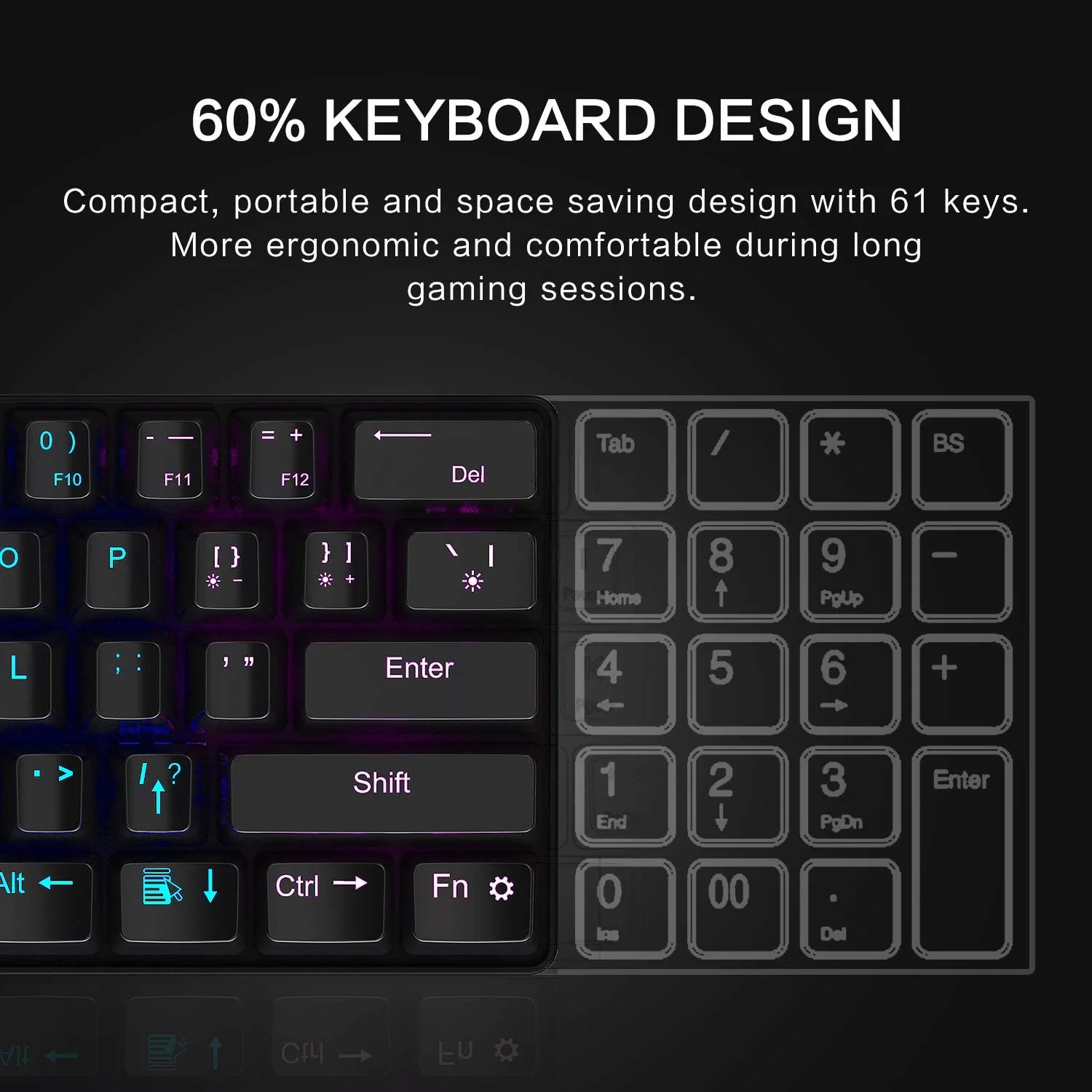 Mechanical Gaming Keyboard GT882 - Image 4