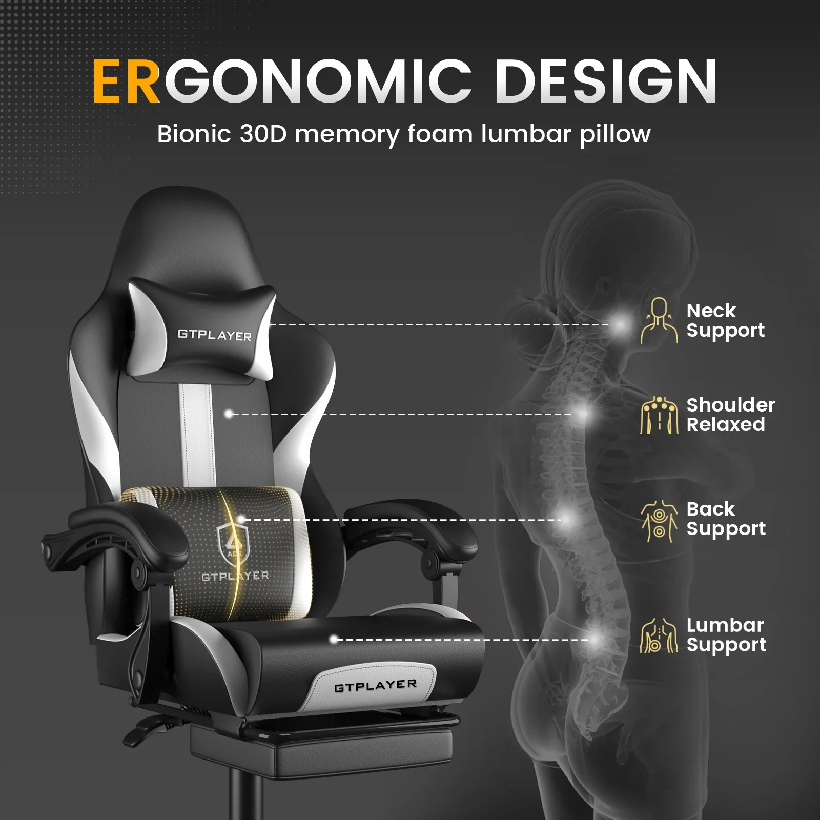 Footrest Series GT905 Leather Edition - Image 15