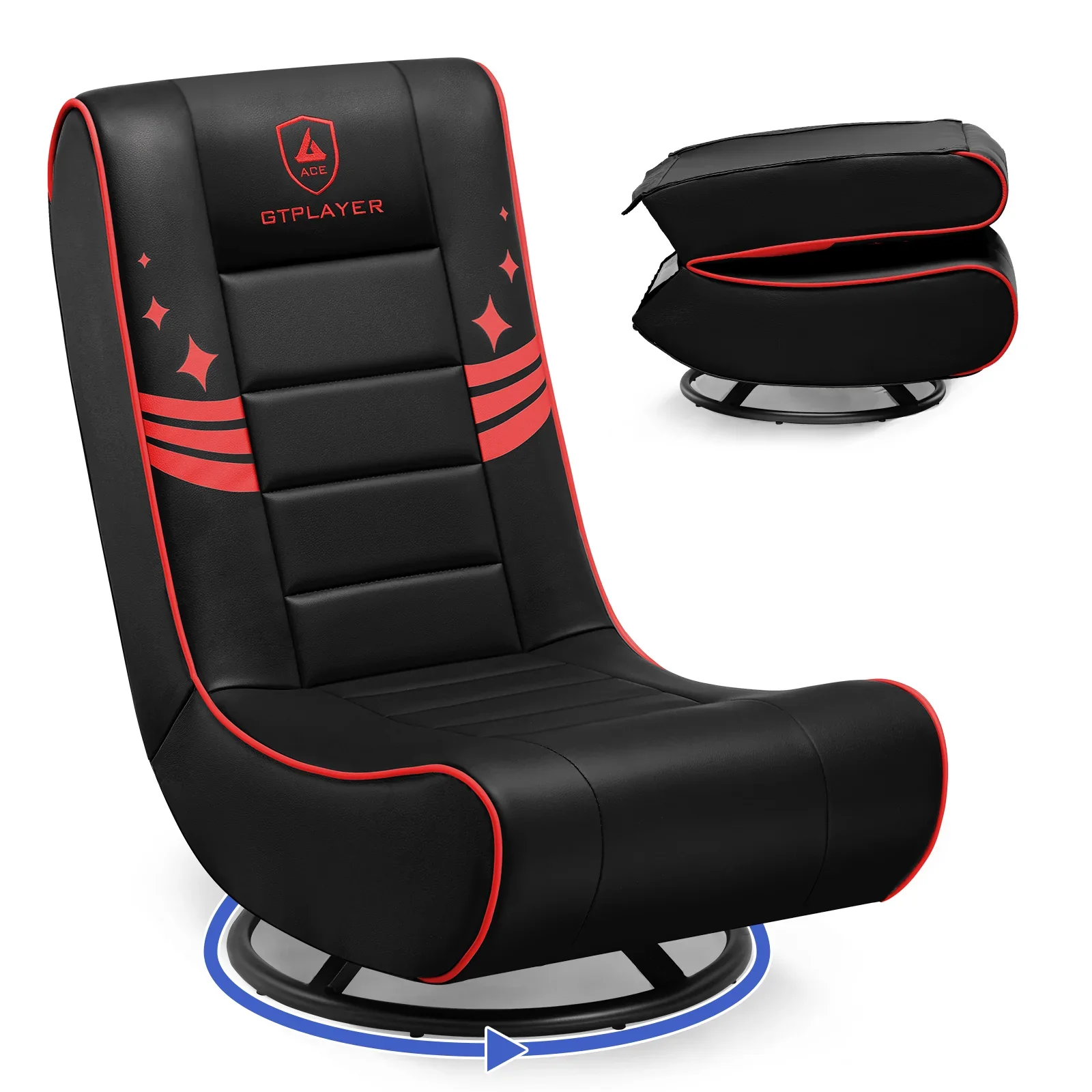 Foldable Swivel Floor Gaming Chairs GTP-FL606 - Image 18