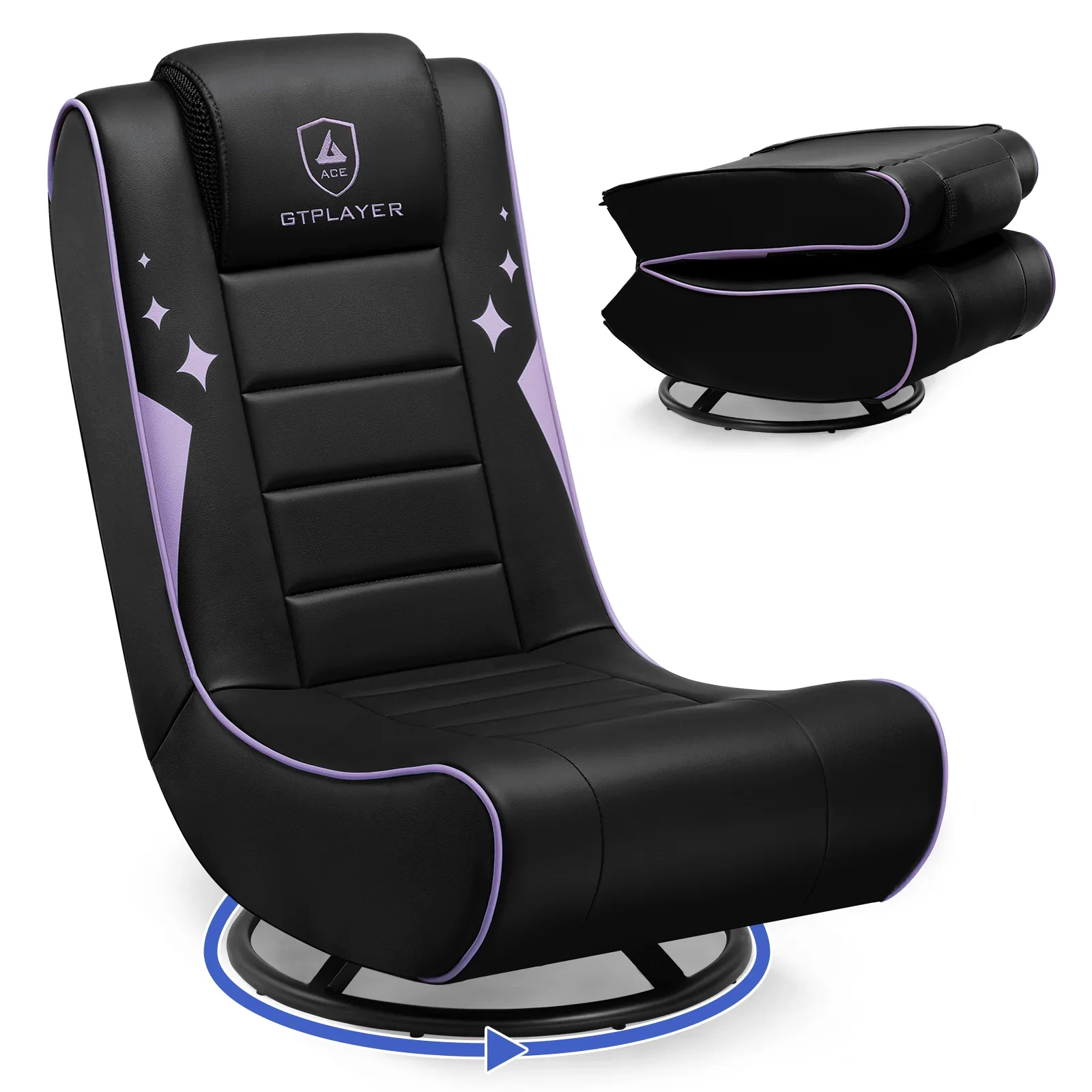 Foldable Swivel Floor Gaming Chairs GTP-FL606 - Image 28