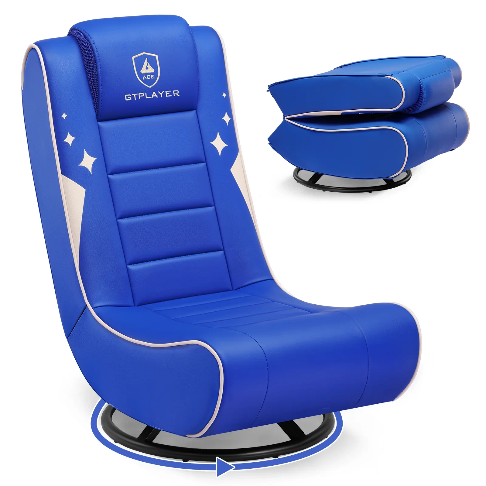Foldable Swivel Floor Gaming Chairs GTP-FL606 - Image 40