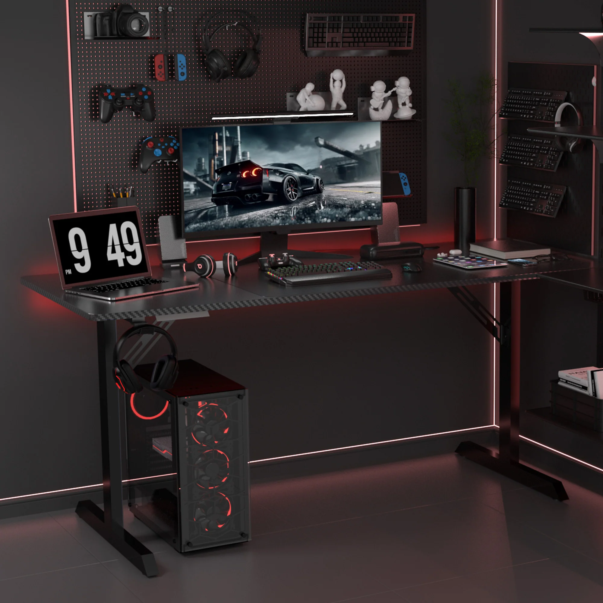 T-Shaped Series RGB Gaming Desk GTP200 - Image 4