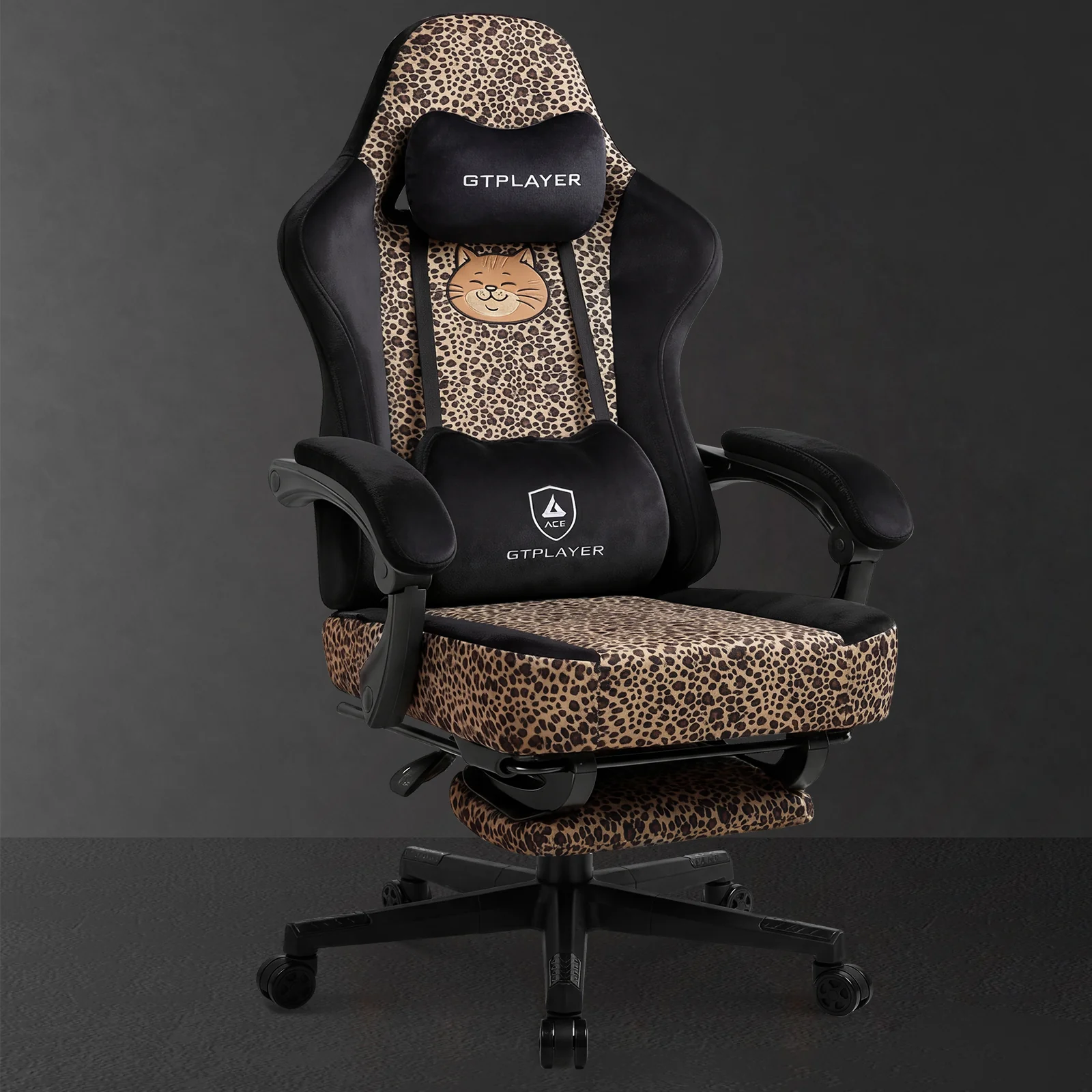 Leopard Cat Gaming Chair GTP710 - Image 13