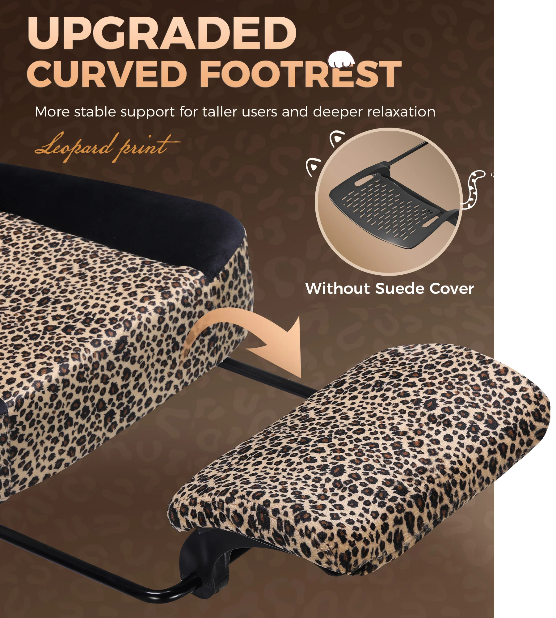 Leopard Cat Gaming Chair GTP710 - Image 20