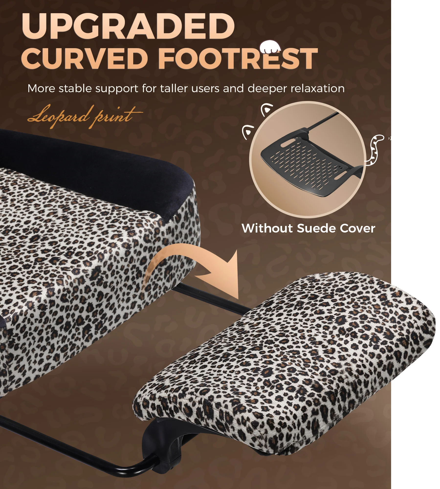 Leopard Cat Gaming Chair GTP710 - Image 9