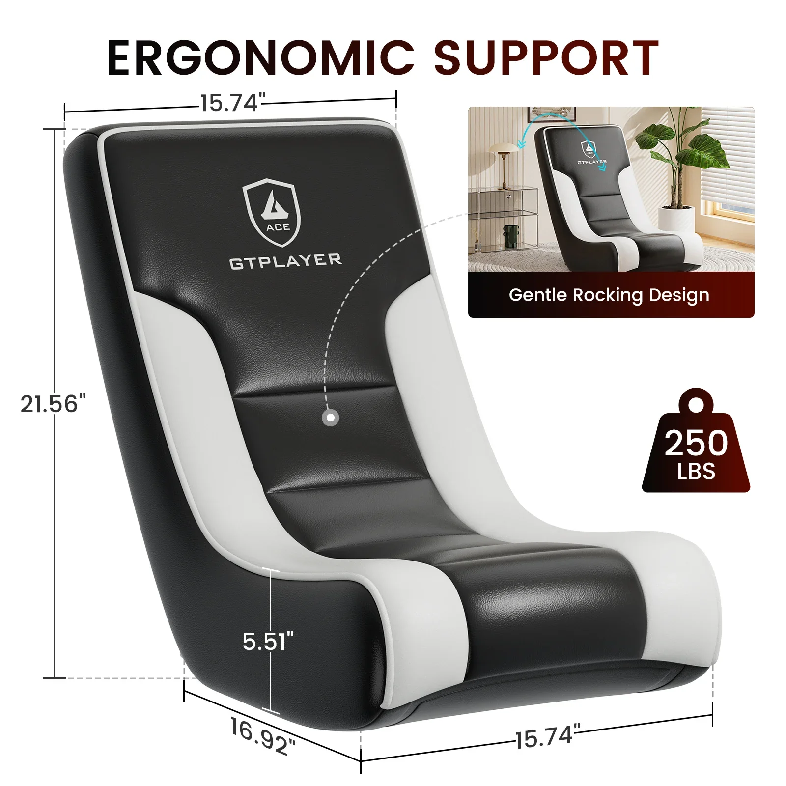 Floor Rocker Chair GTR-450R - Image 13