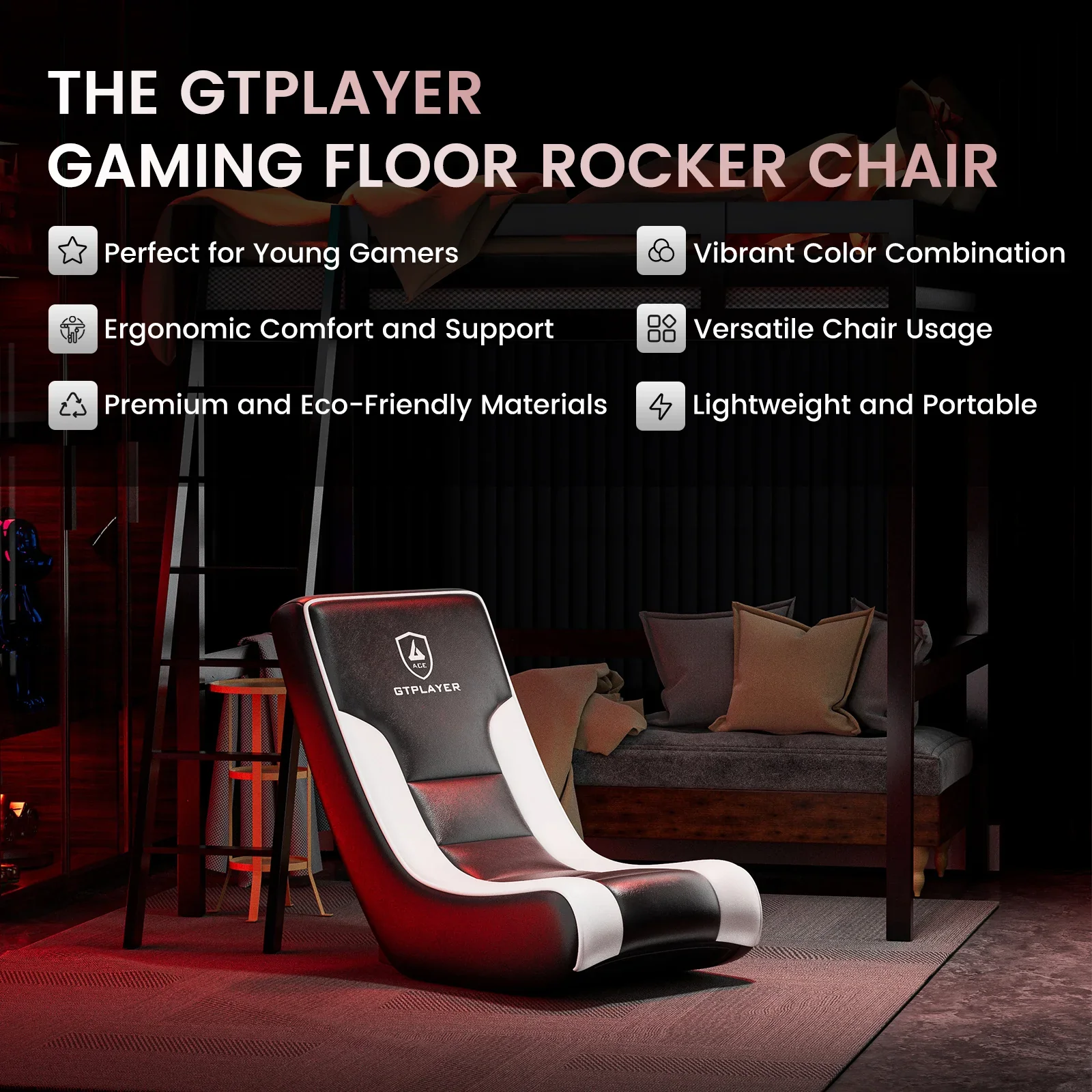 Floor Rocker Chair GTR-450R - Image 20