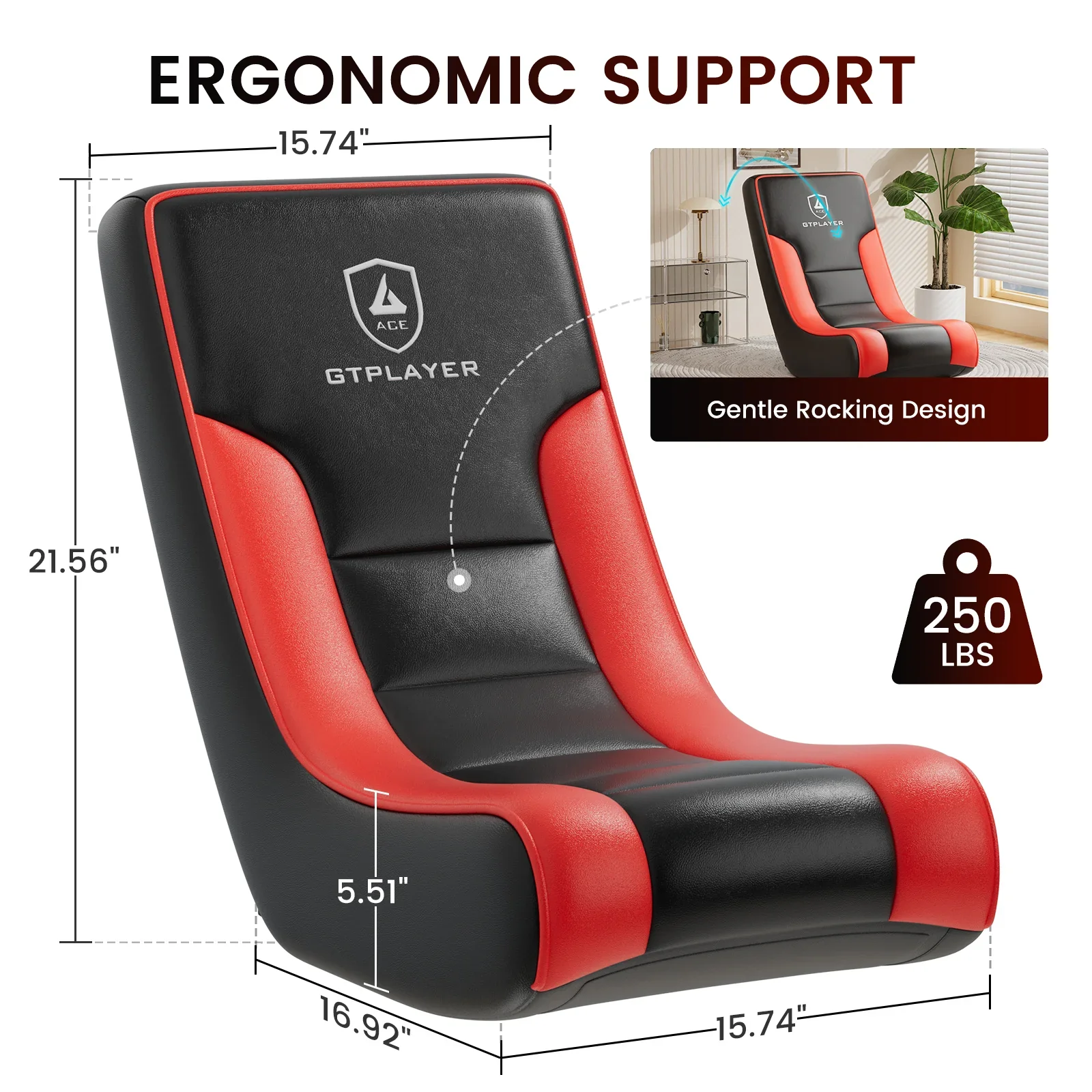 Floor Rocker Chair GTR-450R - Image 24