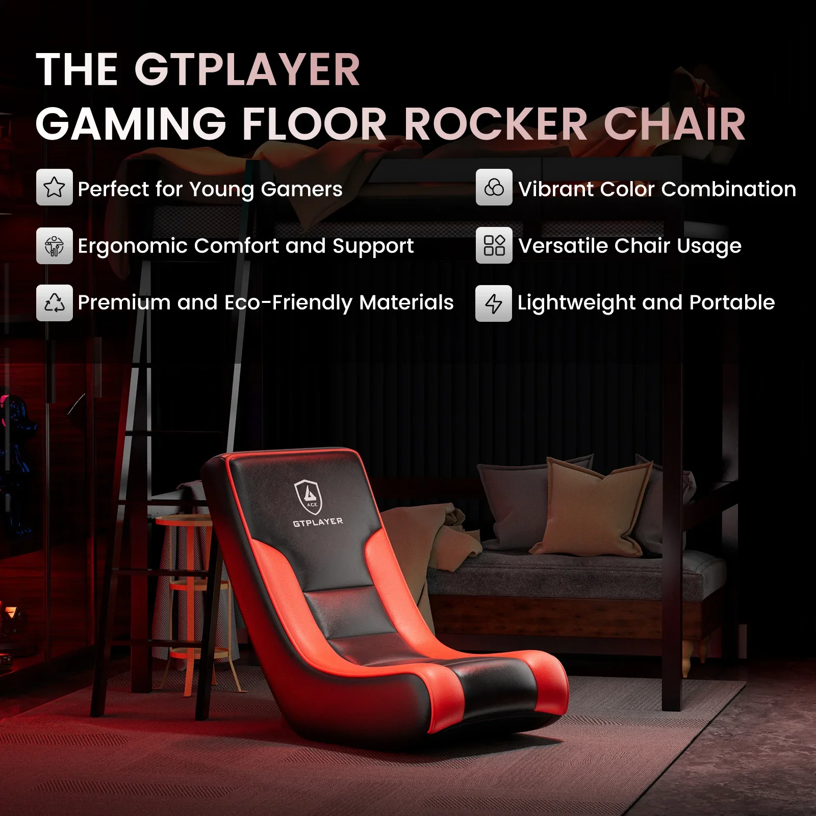Floor Rocker Chair GTR-450R - Image 31