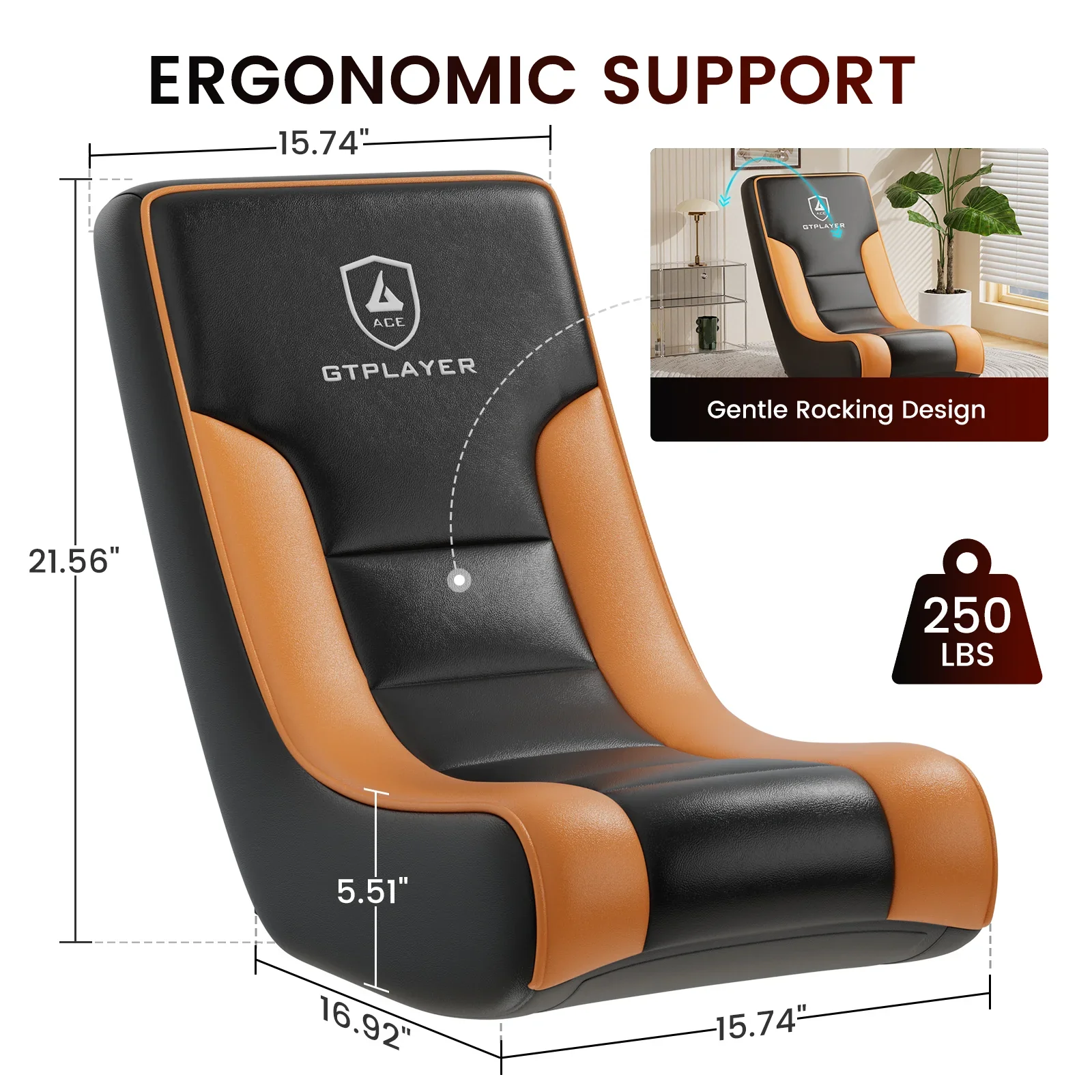Floor Rocker Chair GTR-450R - Image 32