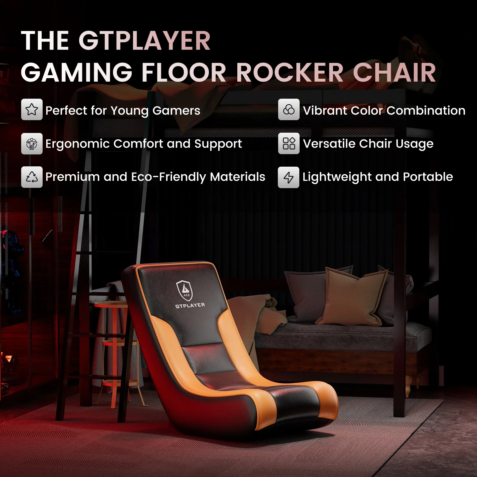 Floor Rocker Chair GTR-450R - Image 40