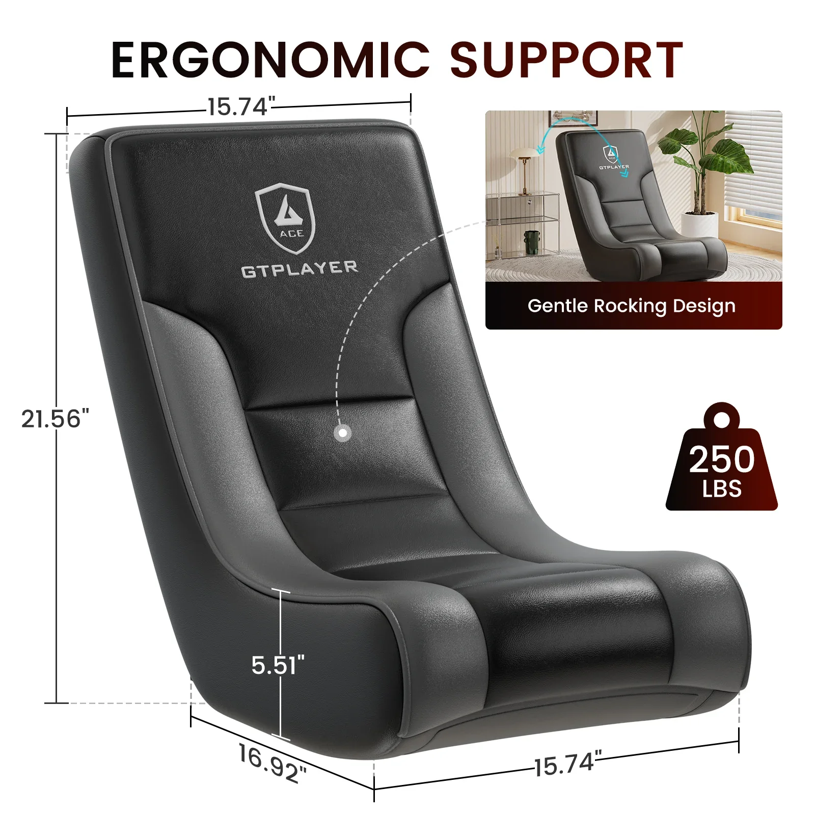 Floor Rocker Chair GTR-450R - Image 41