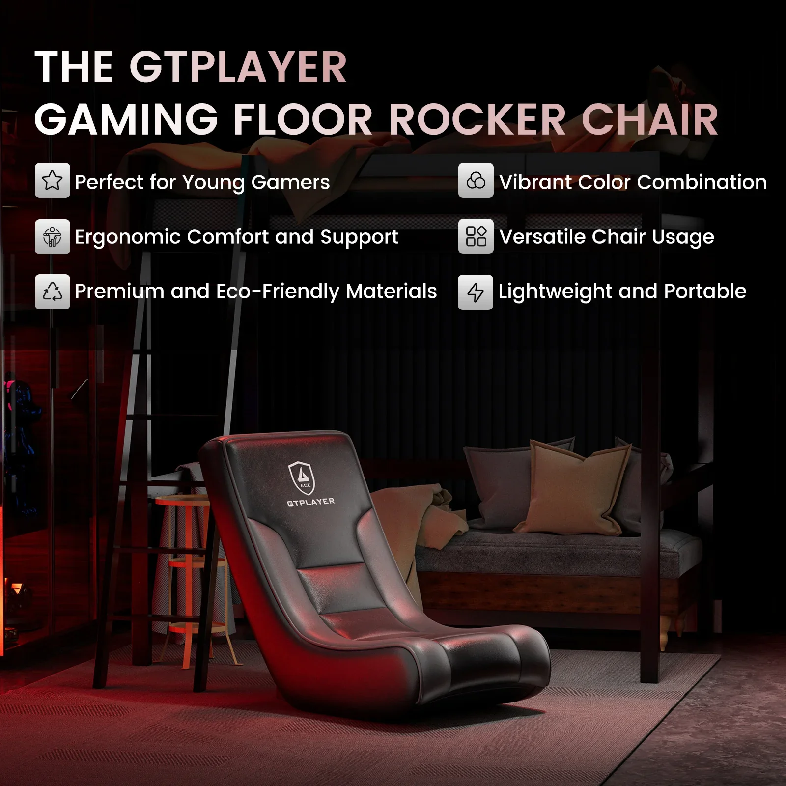 Floor Rocker Chair GTR-450R - Image 48