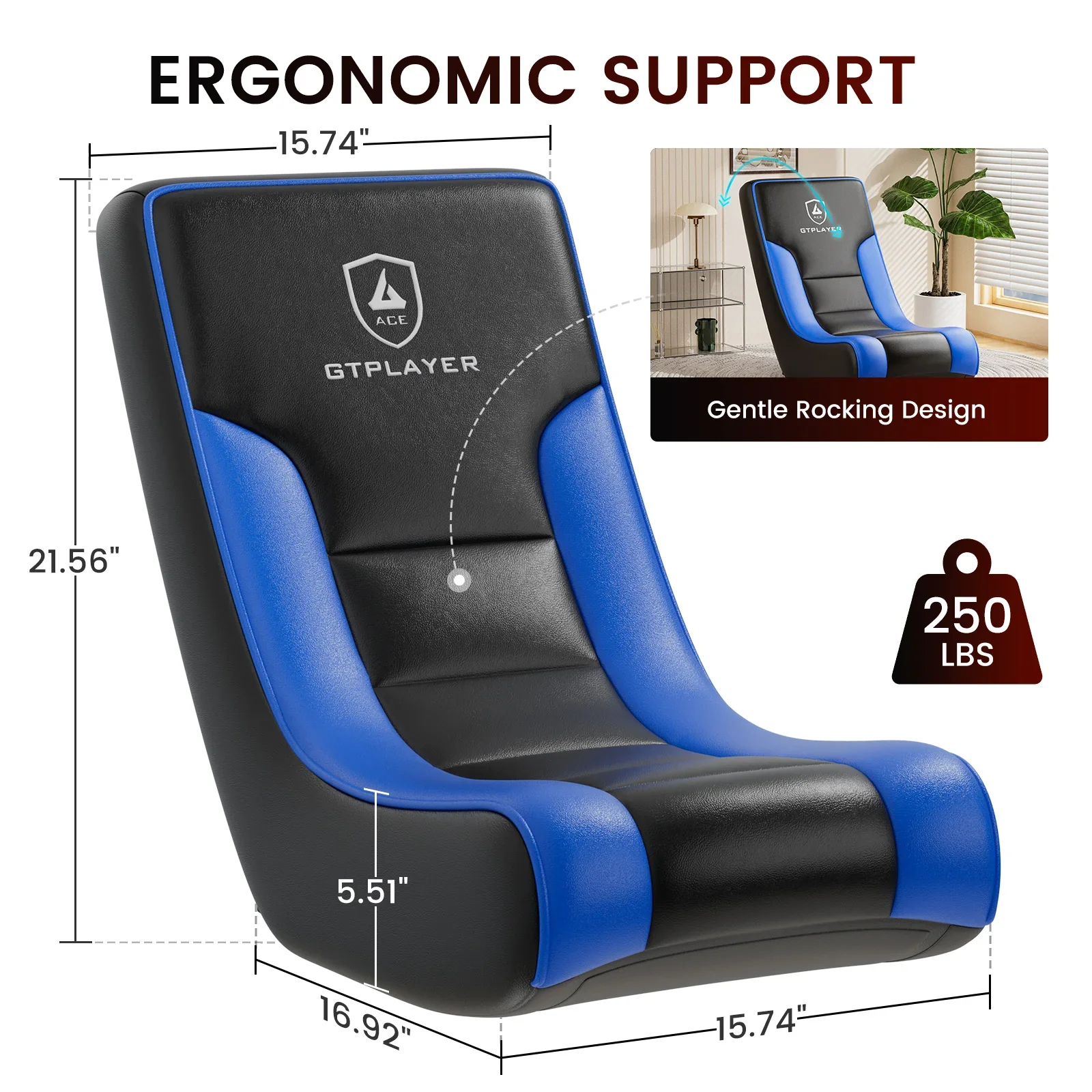 Floor Rocker Chair GTR-450R - Image 49