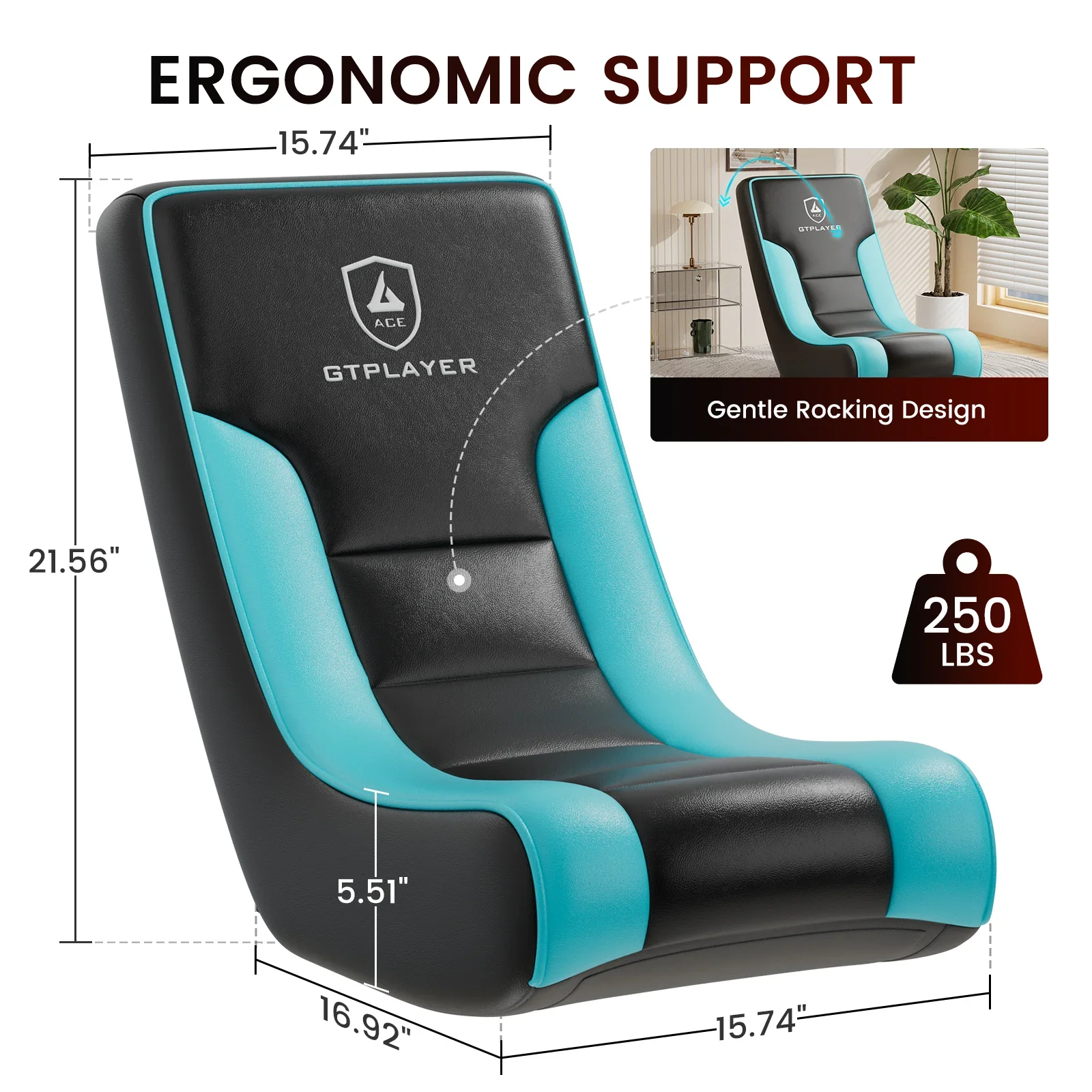 Floor Rocker Chair GTR-450R - Image 59