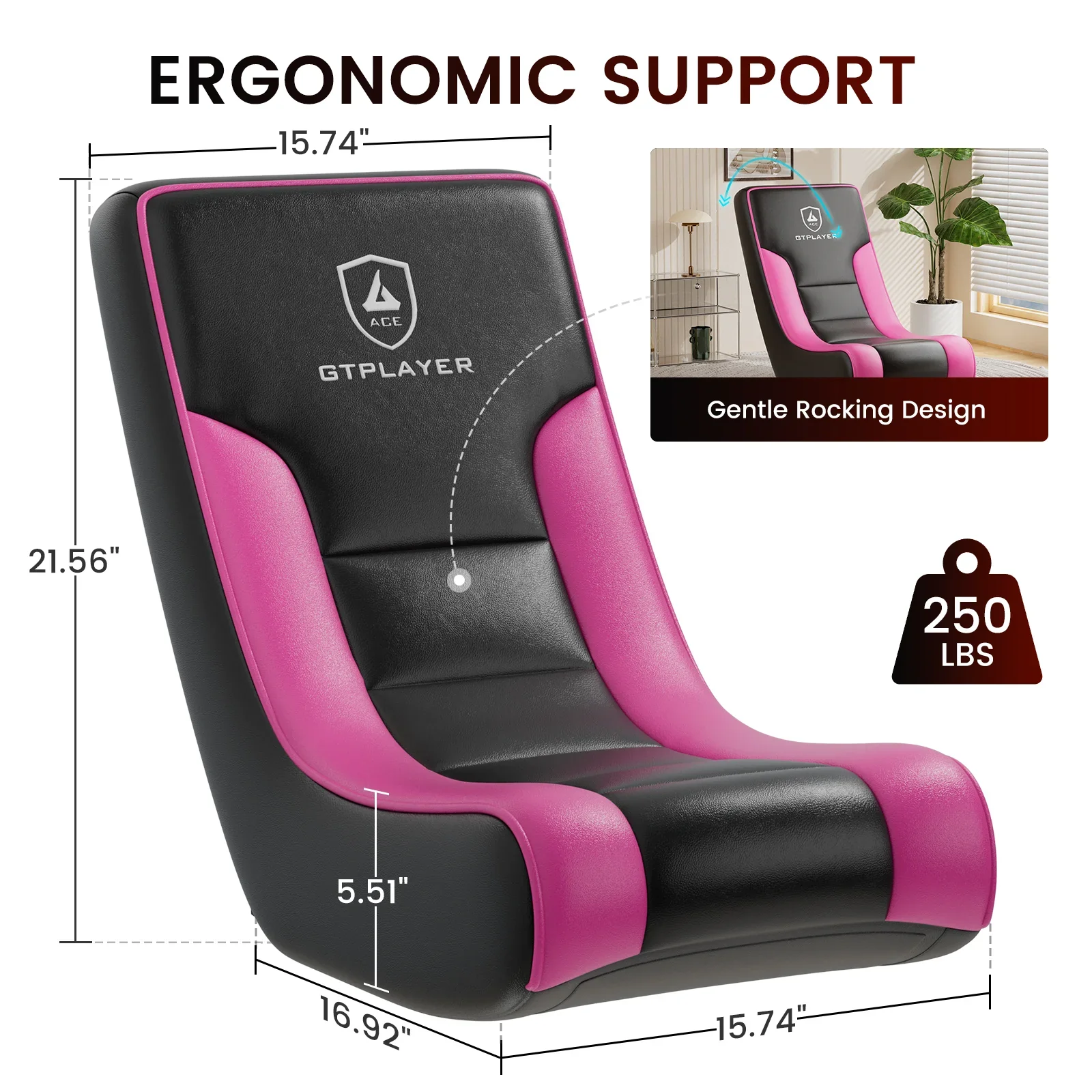 Floor Rocker Chair GTR-450R - Image 69