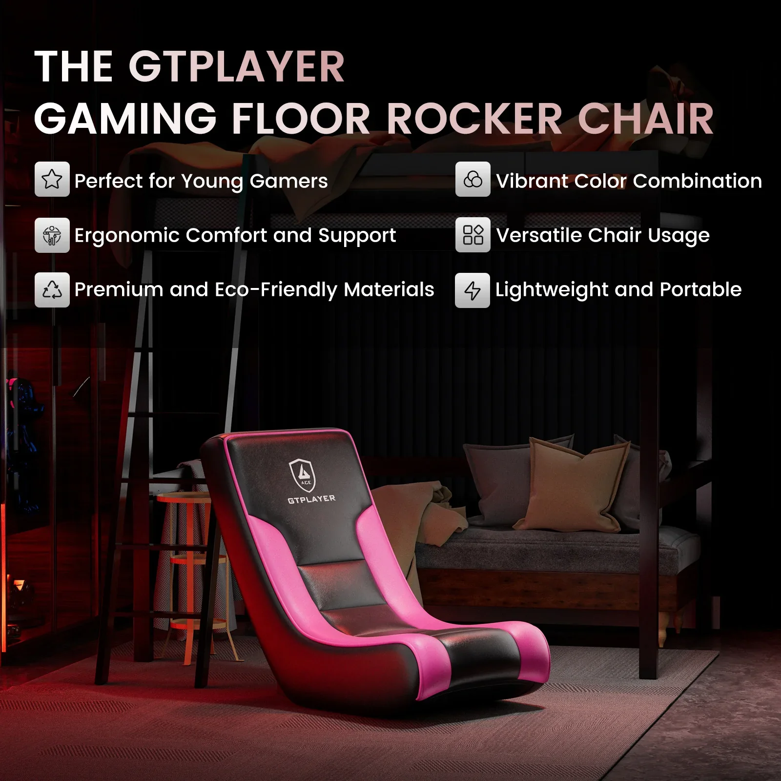 Floor Rocker Chair GTR-450R - Image 78